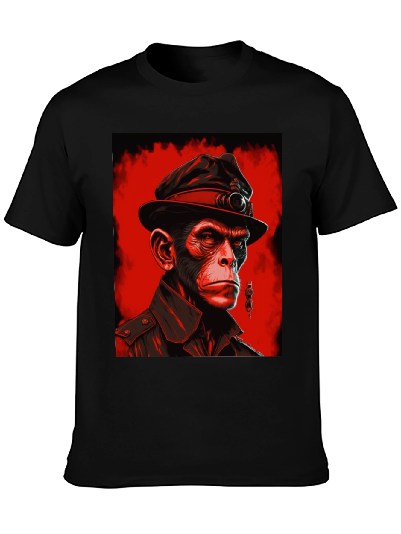 Stylish Ape Portrait T-Shirt