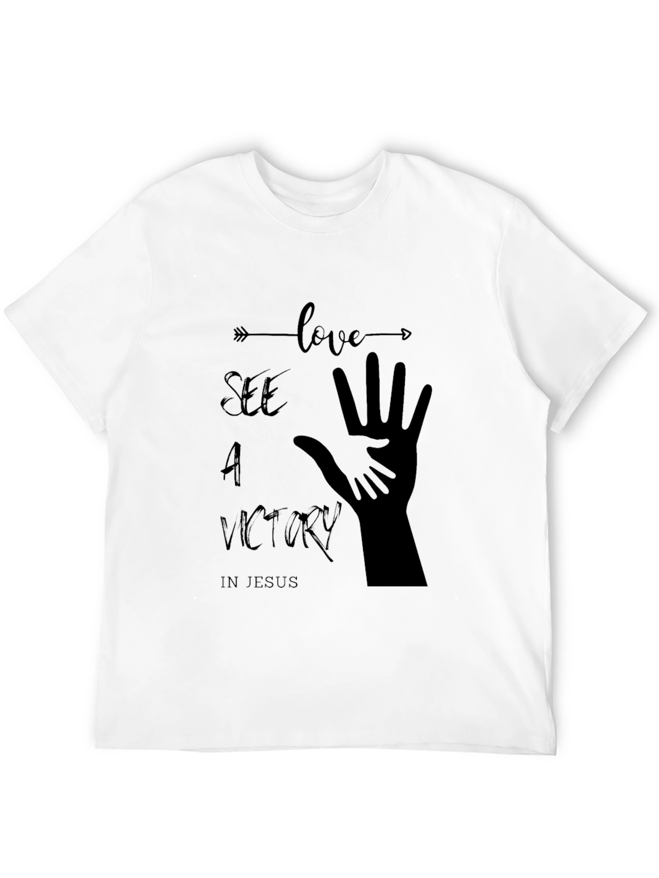 Faith-Inspired T-Shirt: See a Victory in Jesus