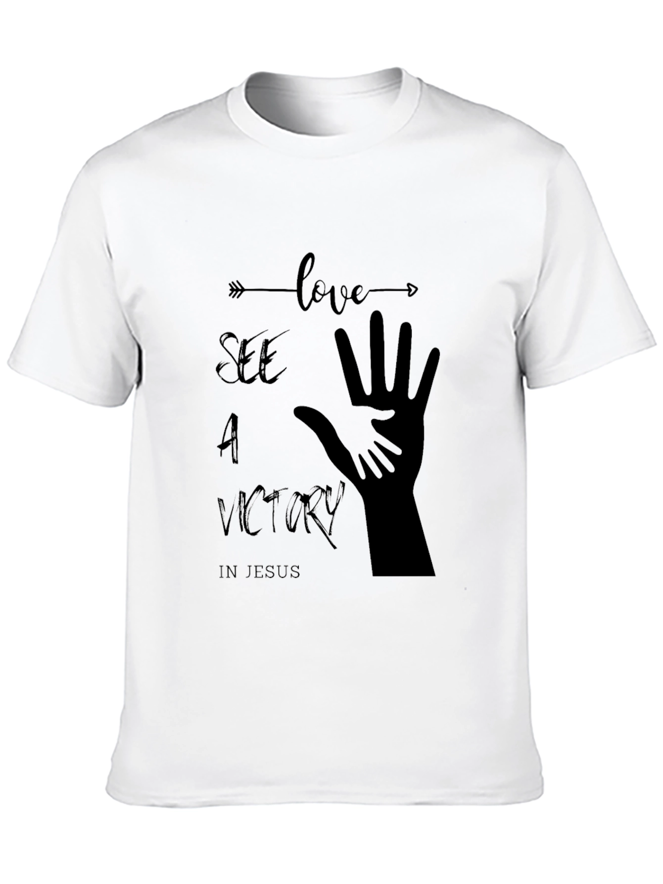 Faith-Inspired T-Shirt: See a Victory in Jesus