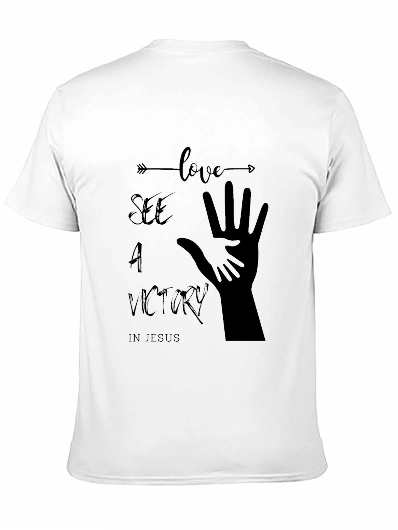 Faith-Inspired T-Shirt: See a Victory in Jesus