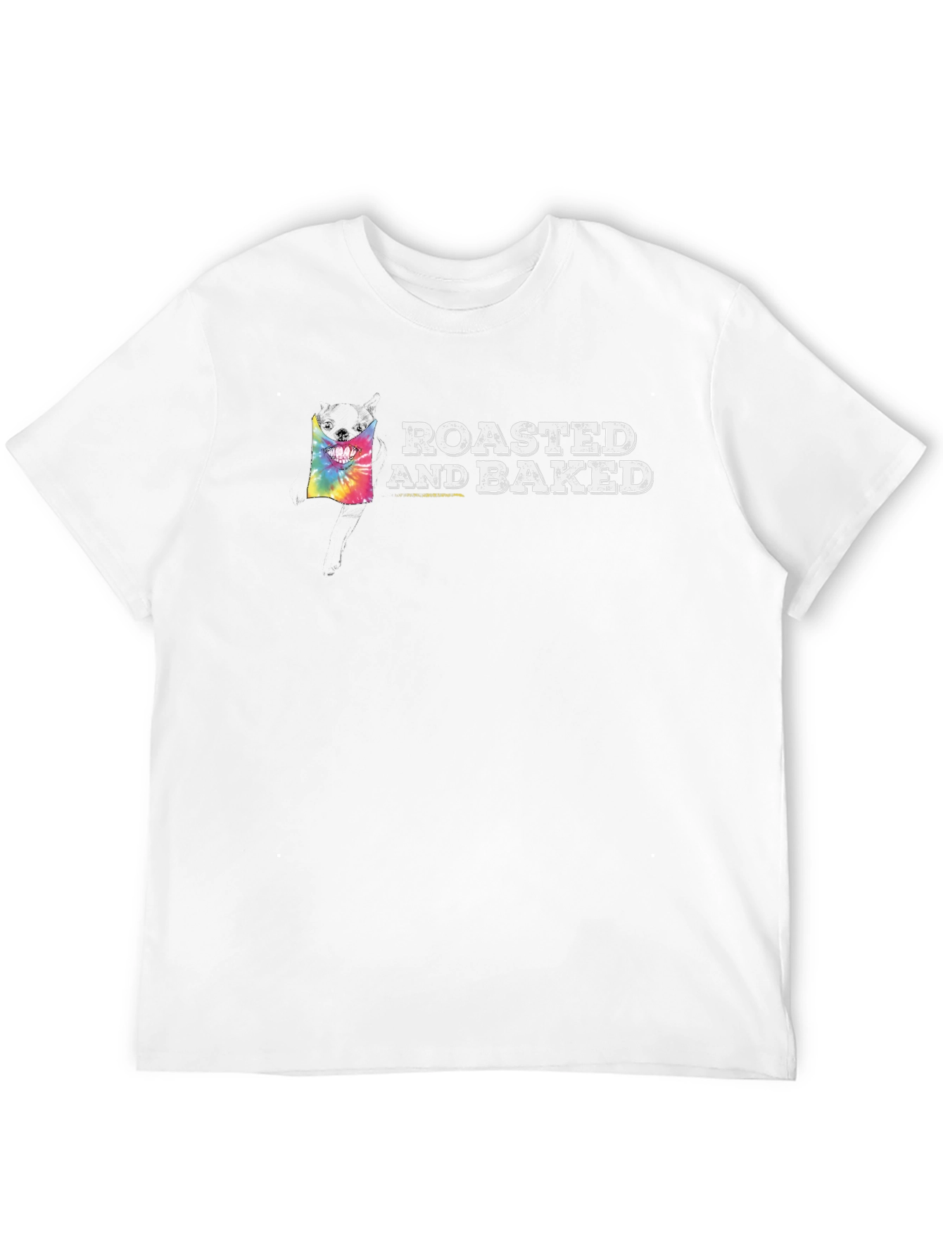 Roasted And Baked Graphic Tee - Black