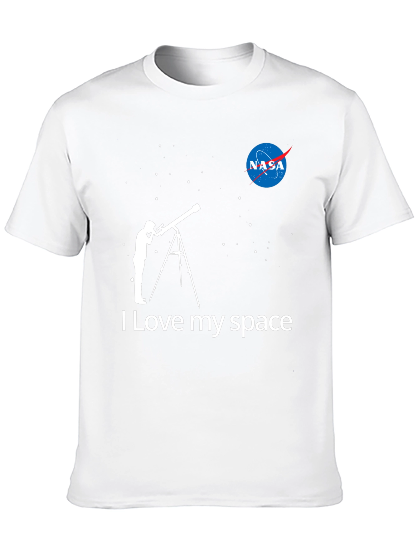 I Love My Space NASA Graphic Tee