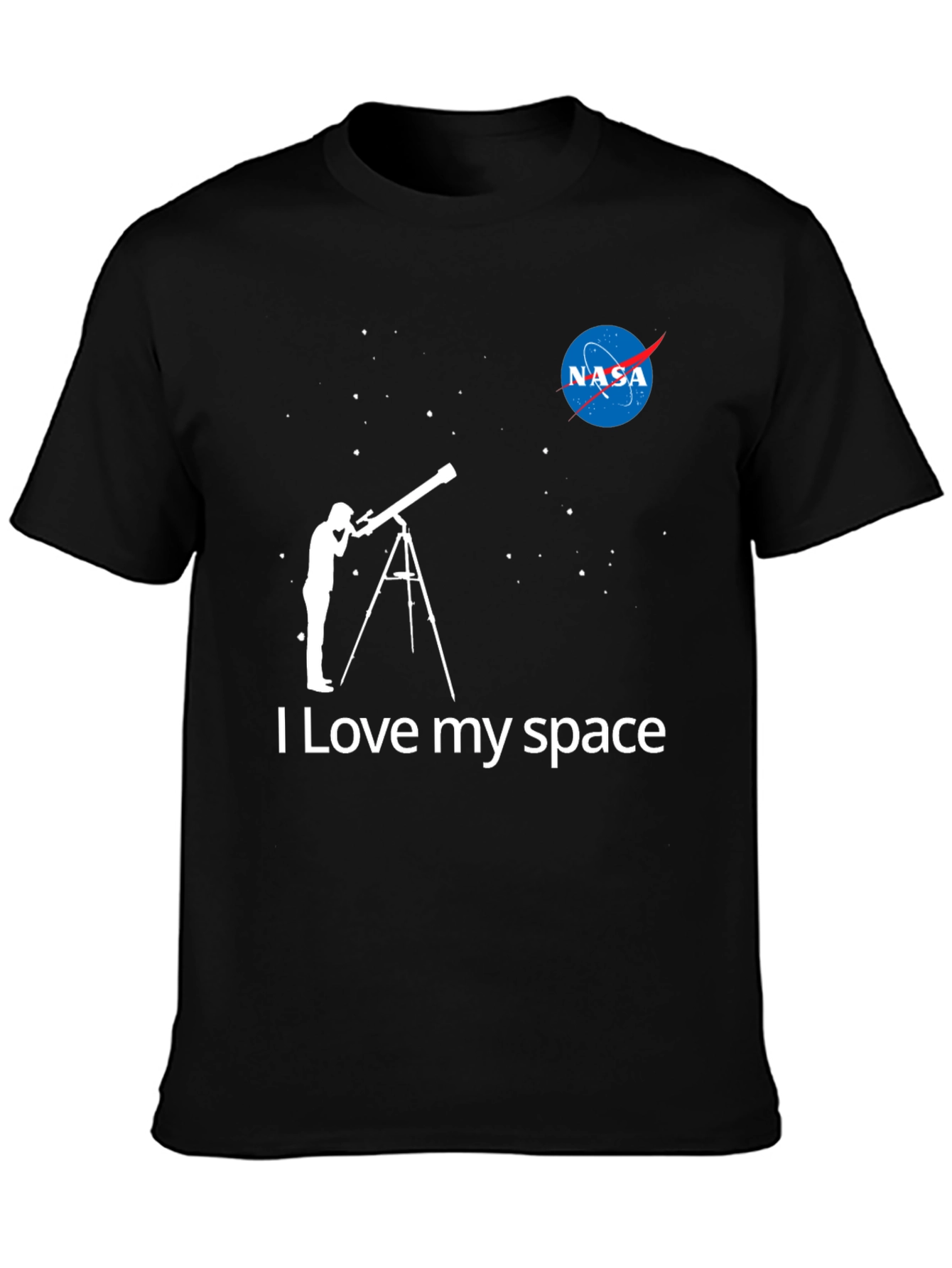 I Love My Space NASA Graphic Tee
