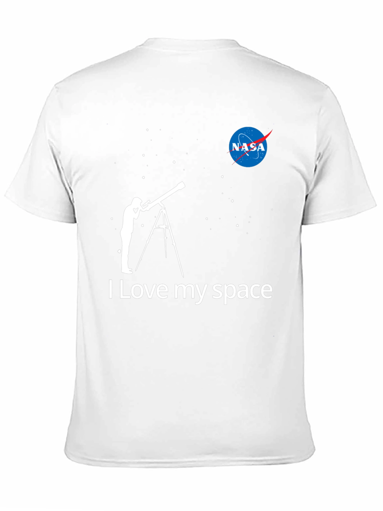 I Love My Space NASA Graphic Tee