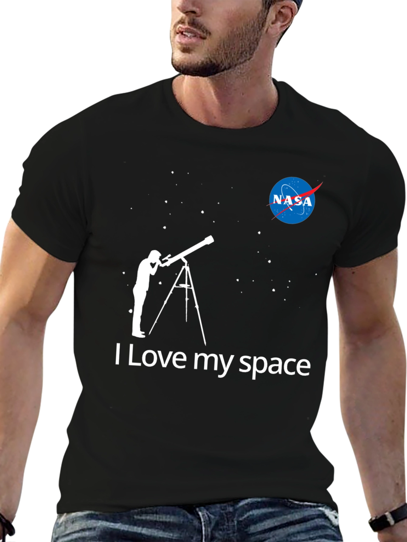 I Love My Space NASA Graphic Tee