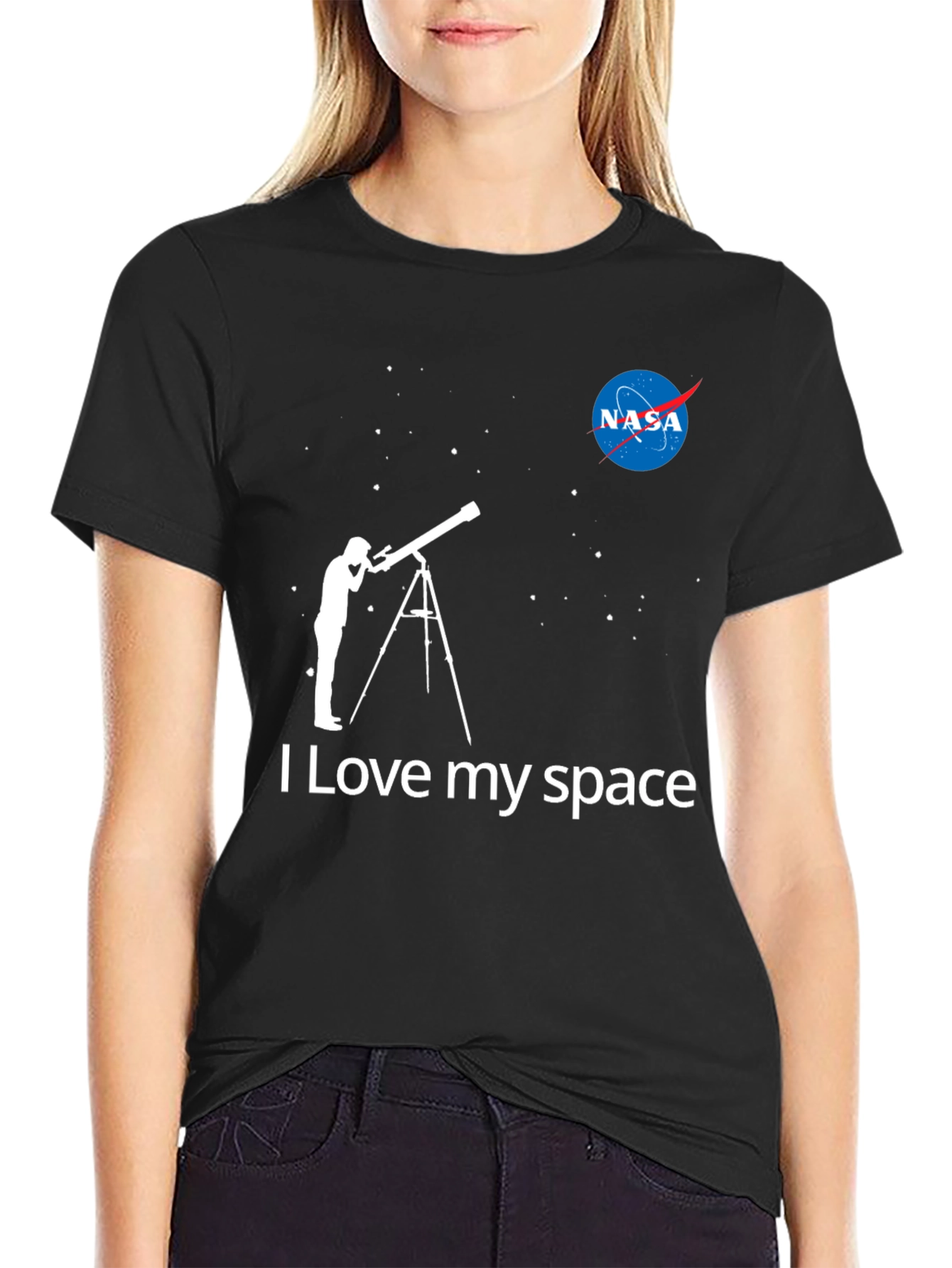I Love My Space NASA Graphic Tee