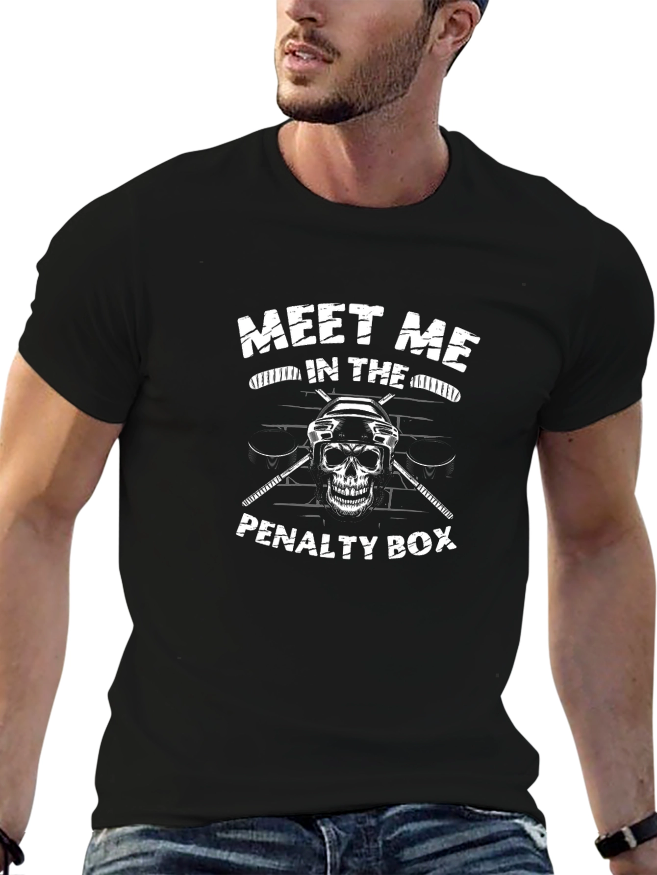 Meet Me in the Penalty Box Hockey T-Shirt