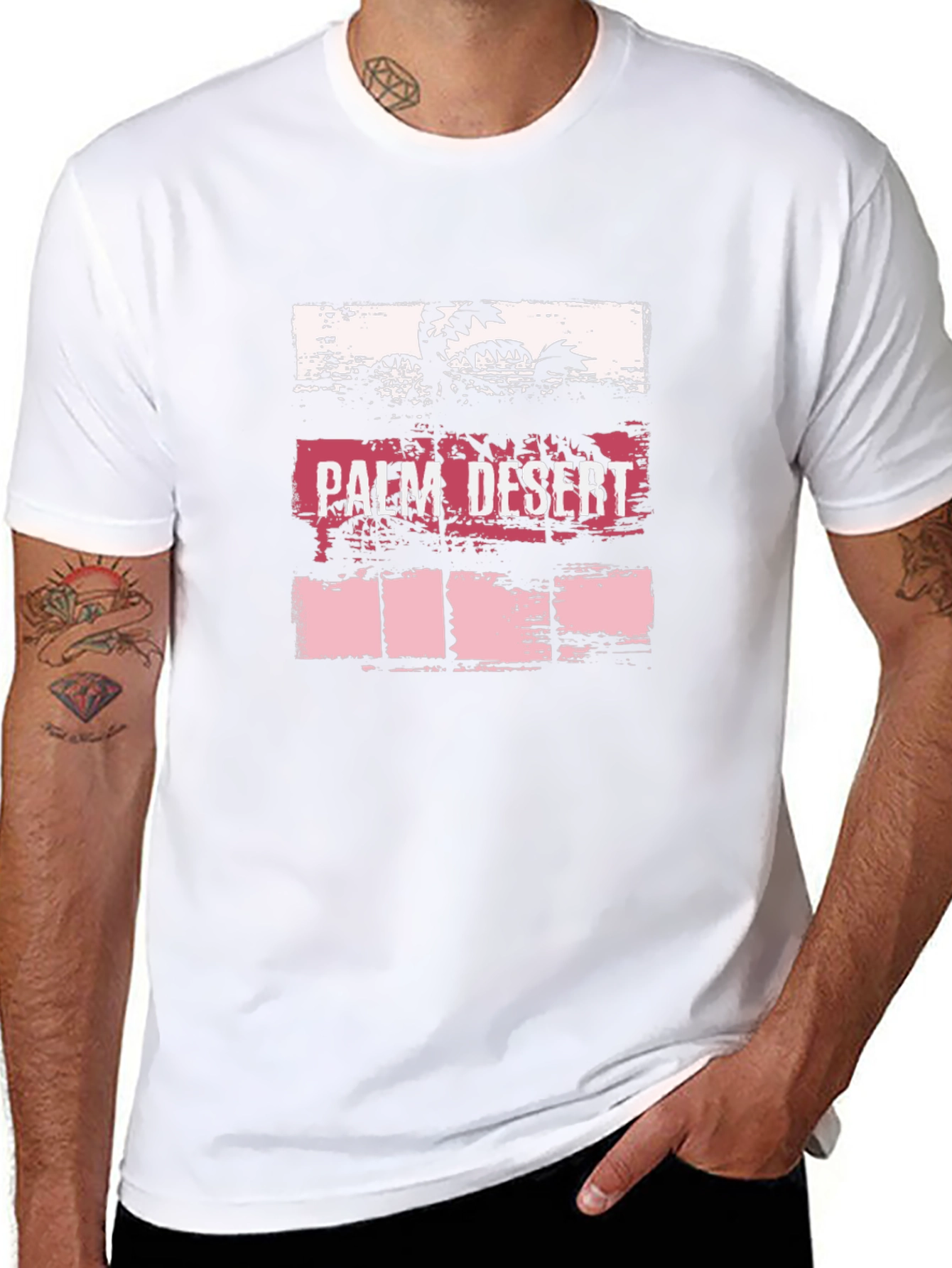 Palm Desert Graphic T-Shirt - Retro Style