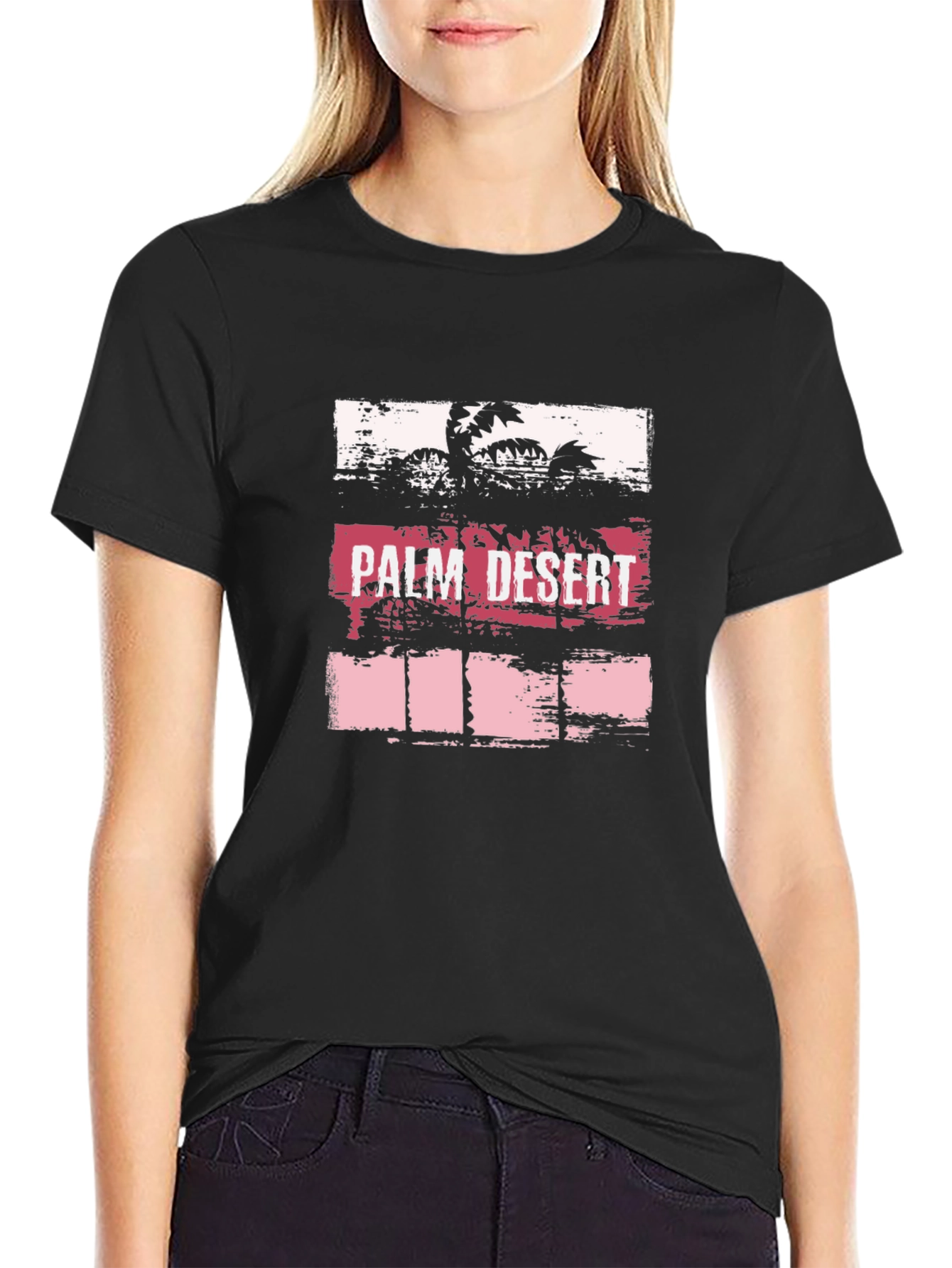 Palm Desert Graphic T-Shirt - Retro Style