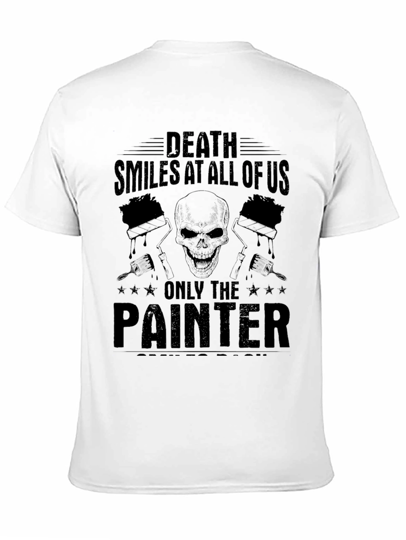 Death Smiles Painter Graphic Tee