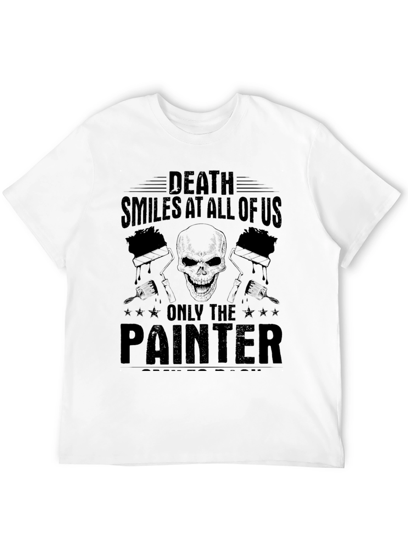 Death Smiles Painter Graphic Tee