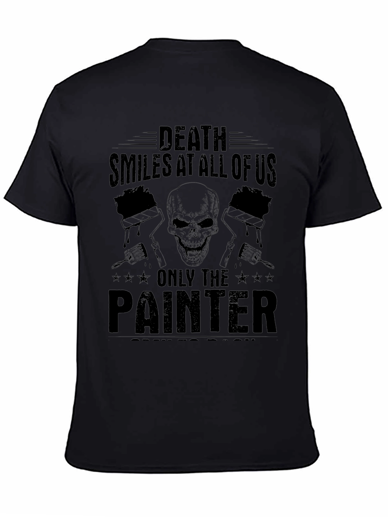 Death Smiles Painter Graphic Tee