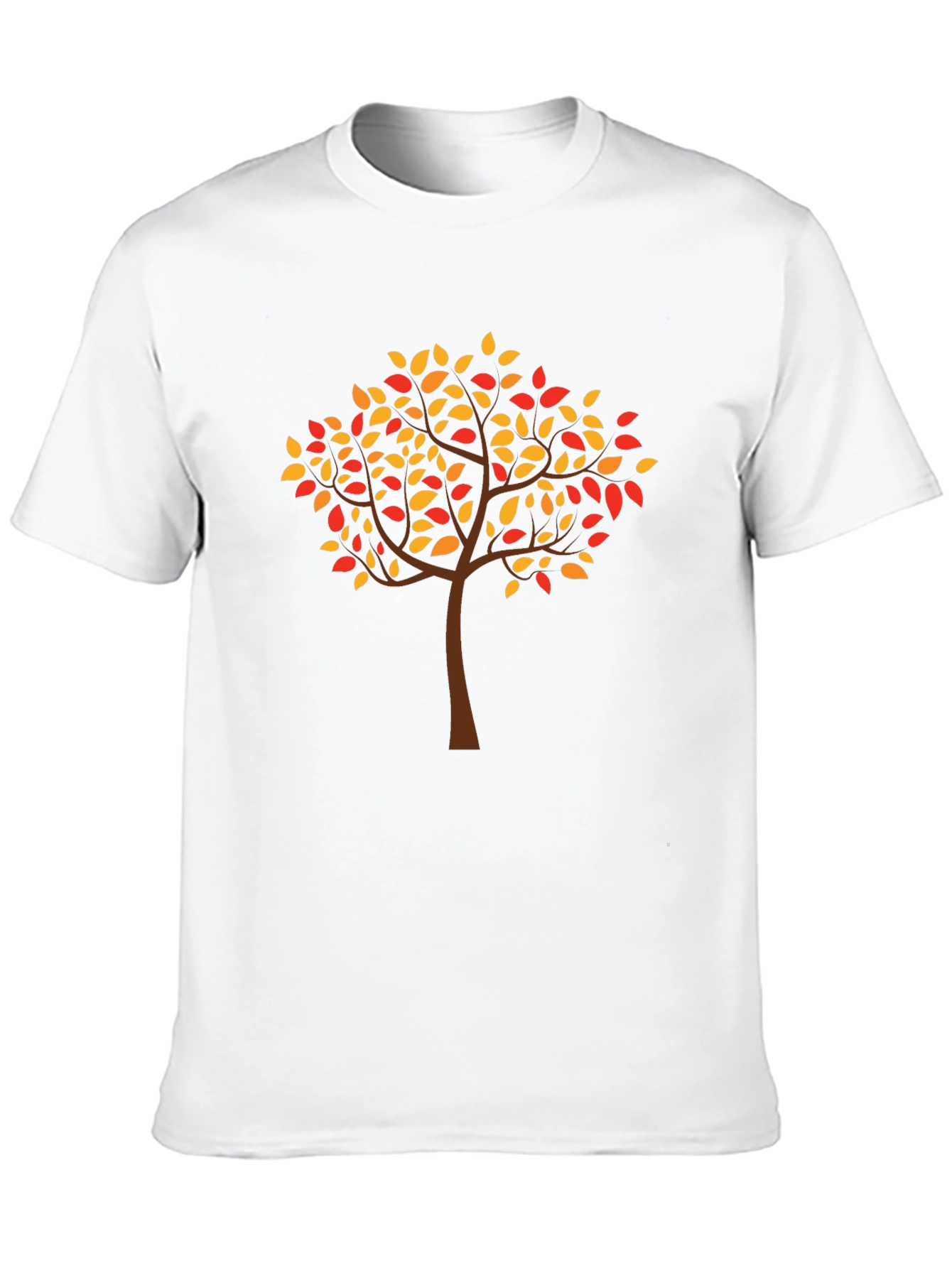 Fall Tree Graphic Tee - Stylish Autumn Design T-Shirt