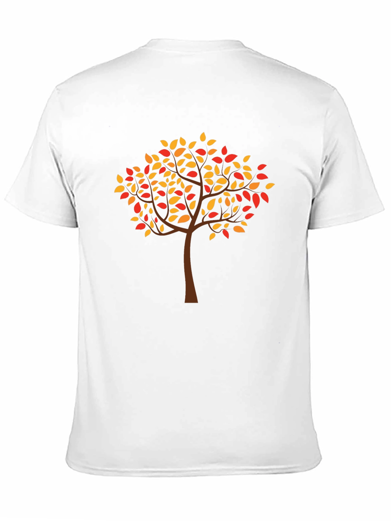 Fall Tree Graphic Tee - Stylish Autumn Design T-Shirt