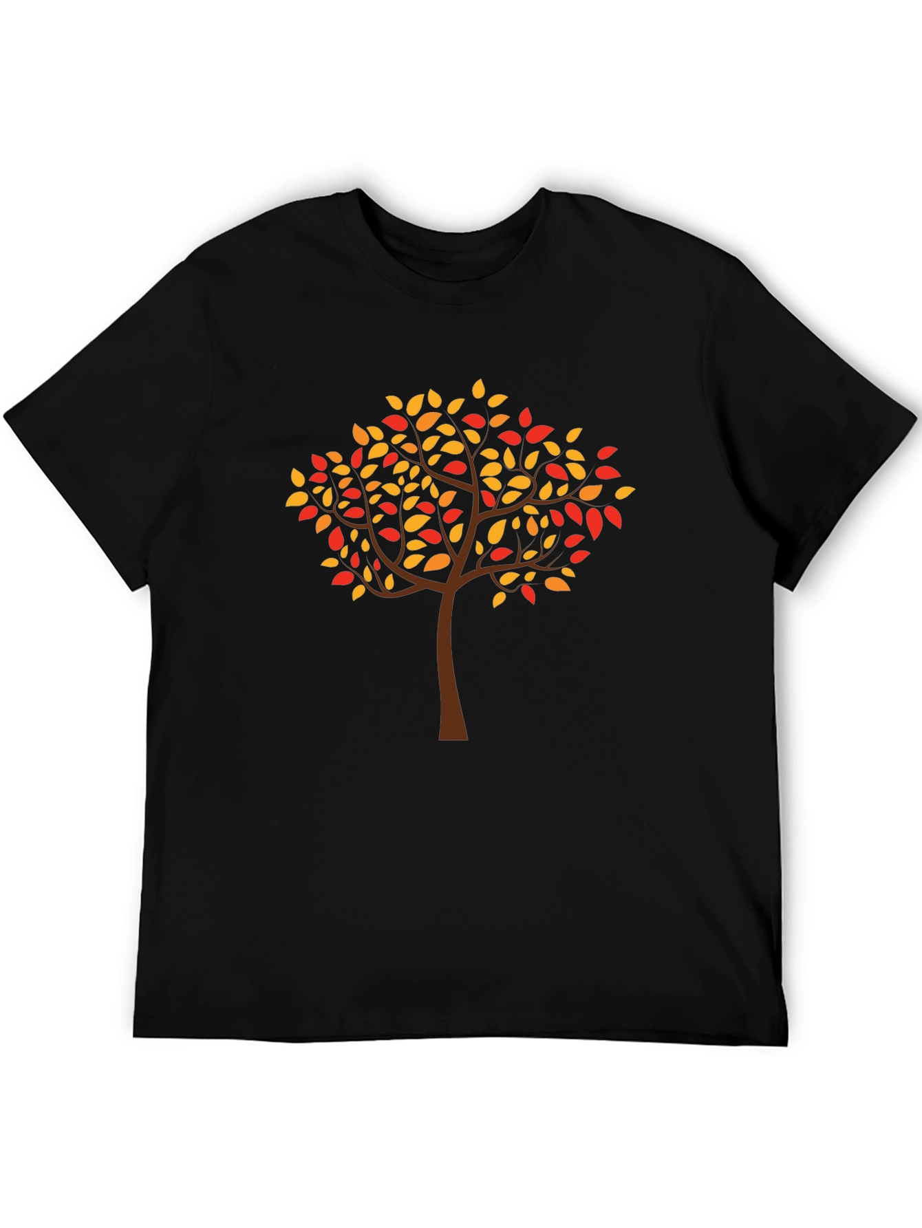 Fall Tree Graphic Tee - Stylish Autumn Design T-Shirt