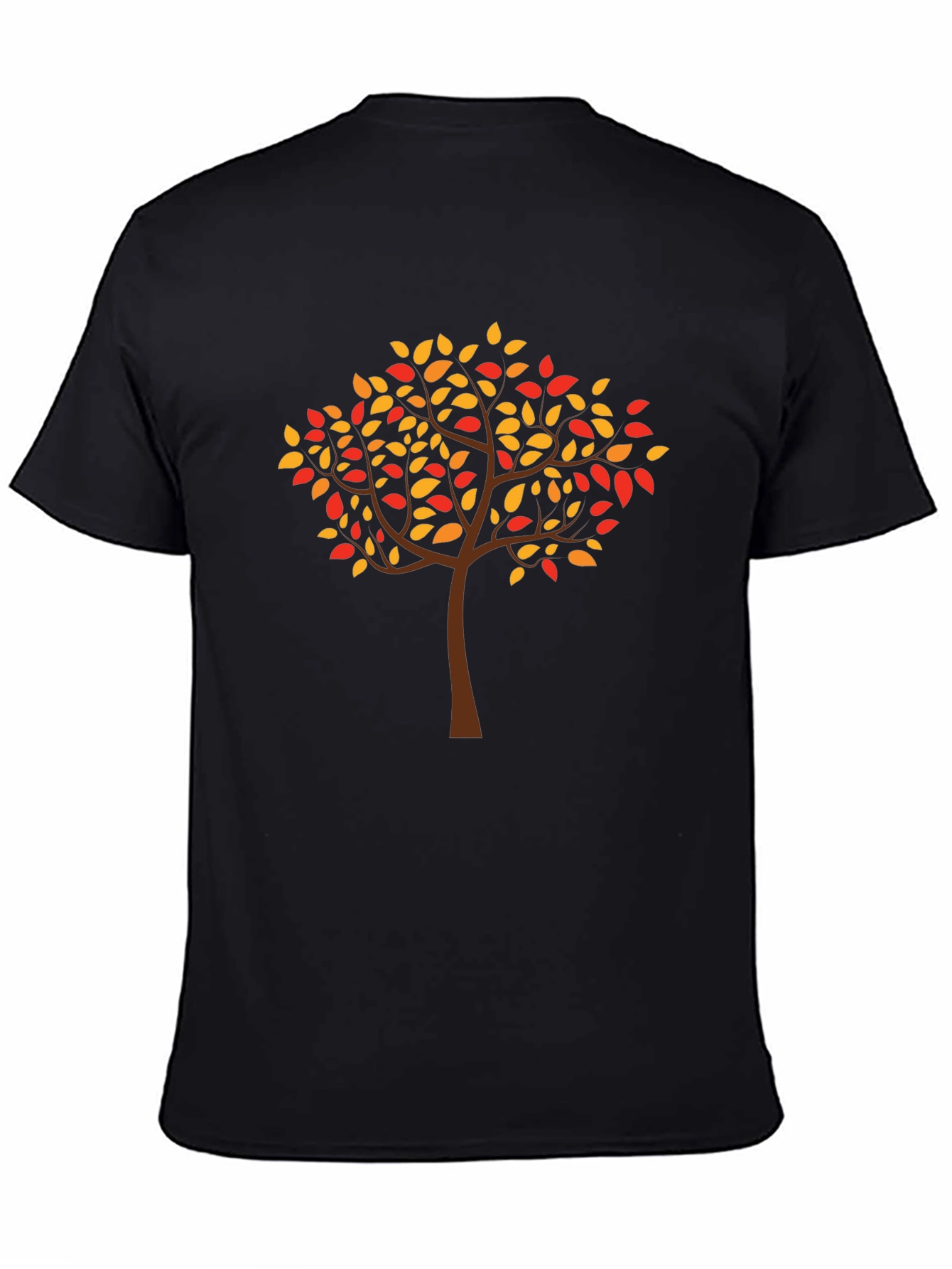 Fall Tree Graphic Tee - Stylish Autumn Design T-Shirt