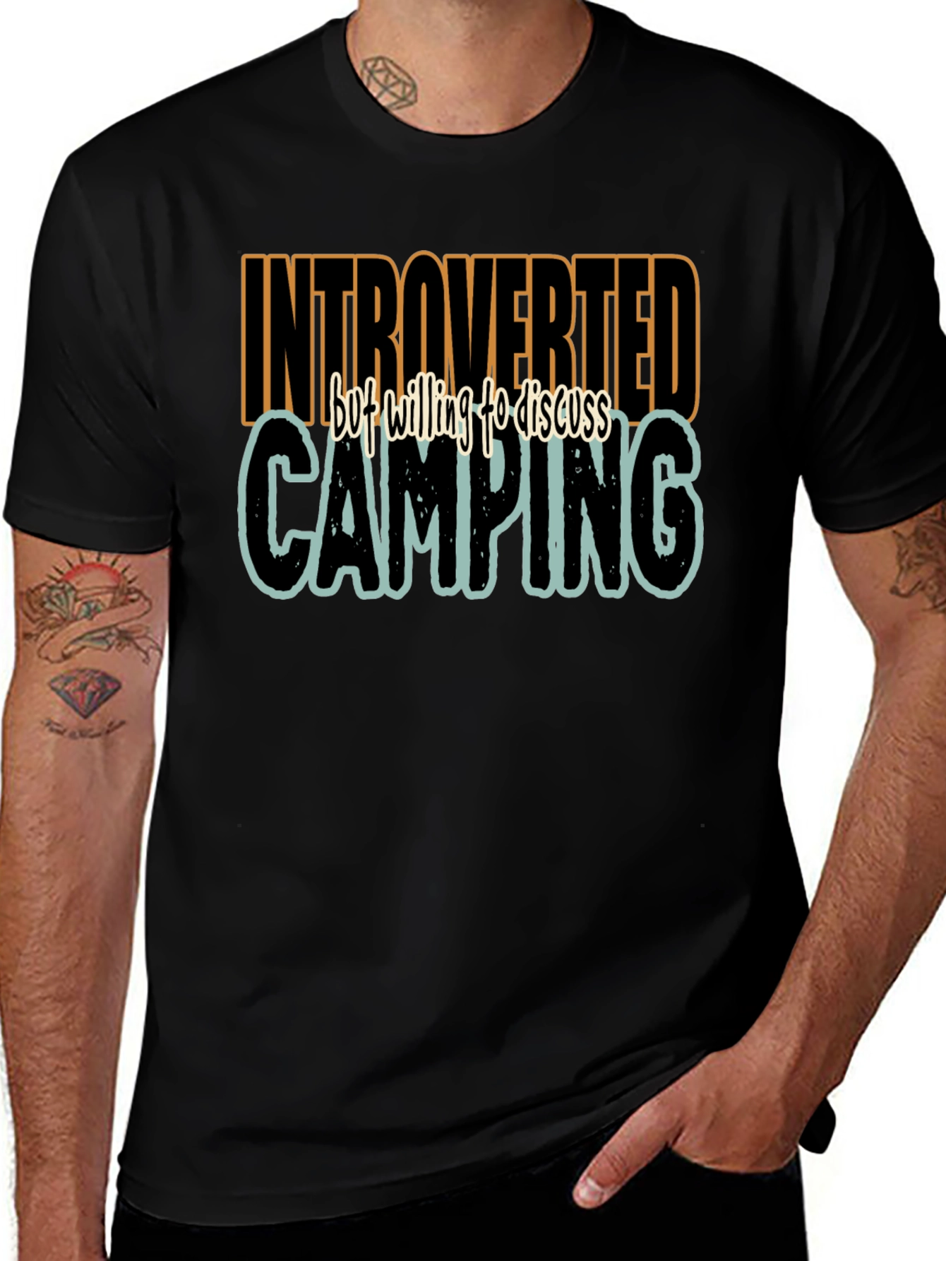 Introverted Camping T-Shirt