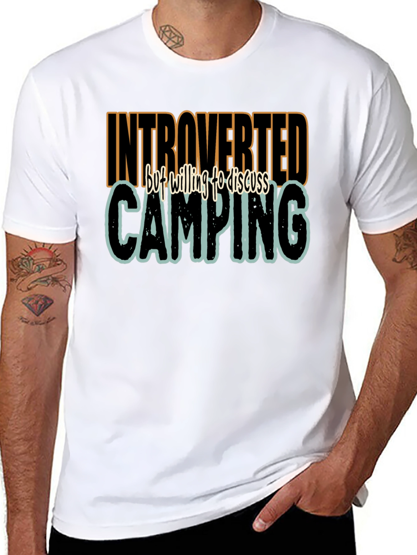 Introverted Camping T-Shirt