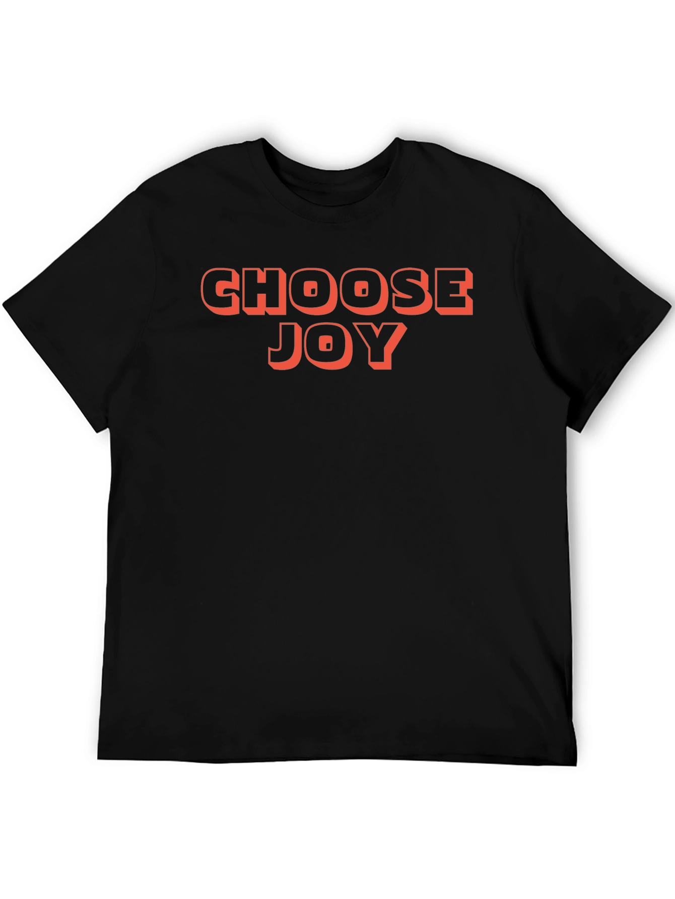 Choose Joy Graphic Tee - Stylish Comfort