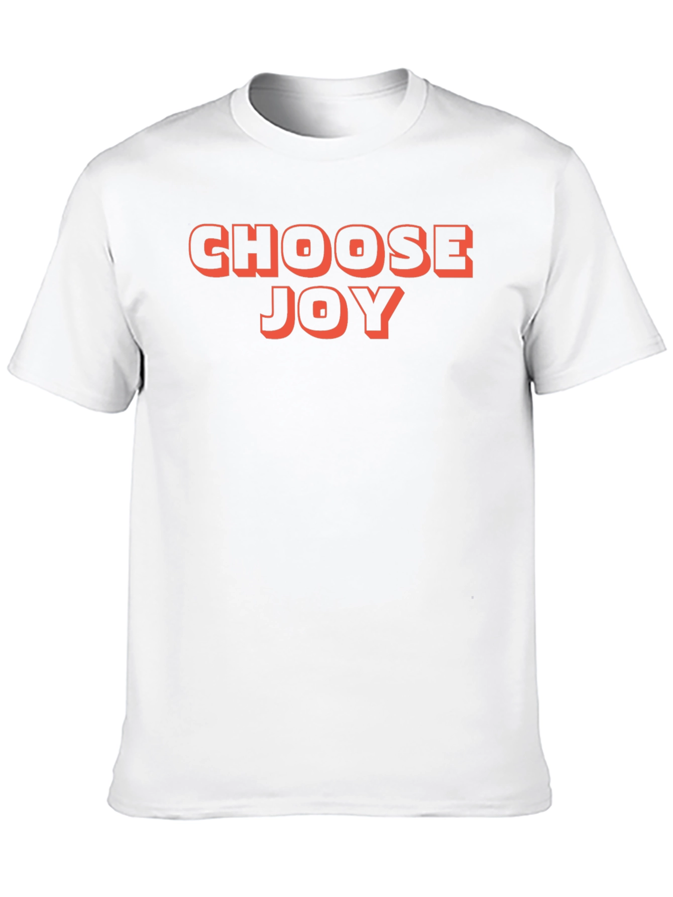 Choose Joy Graphic Tee - Stylish Comfort
