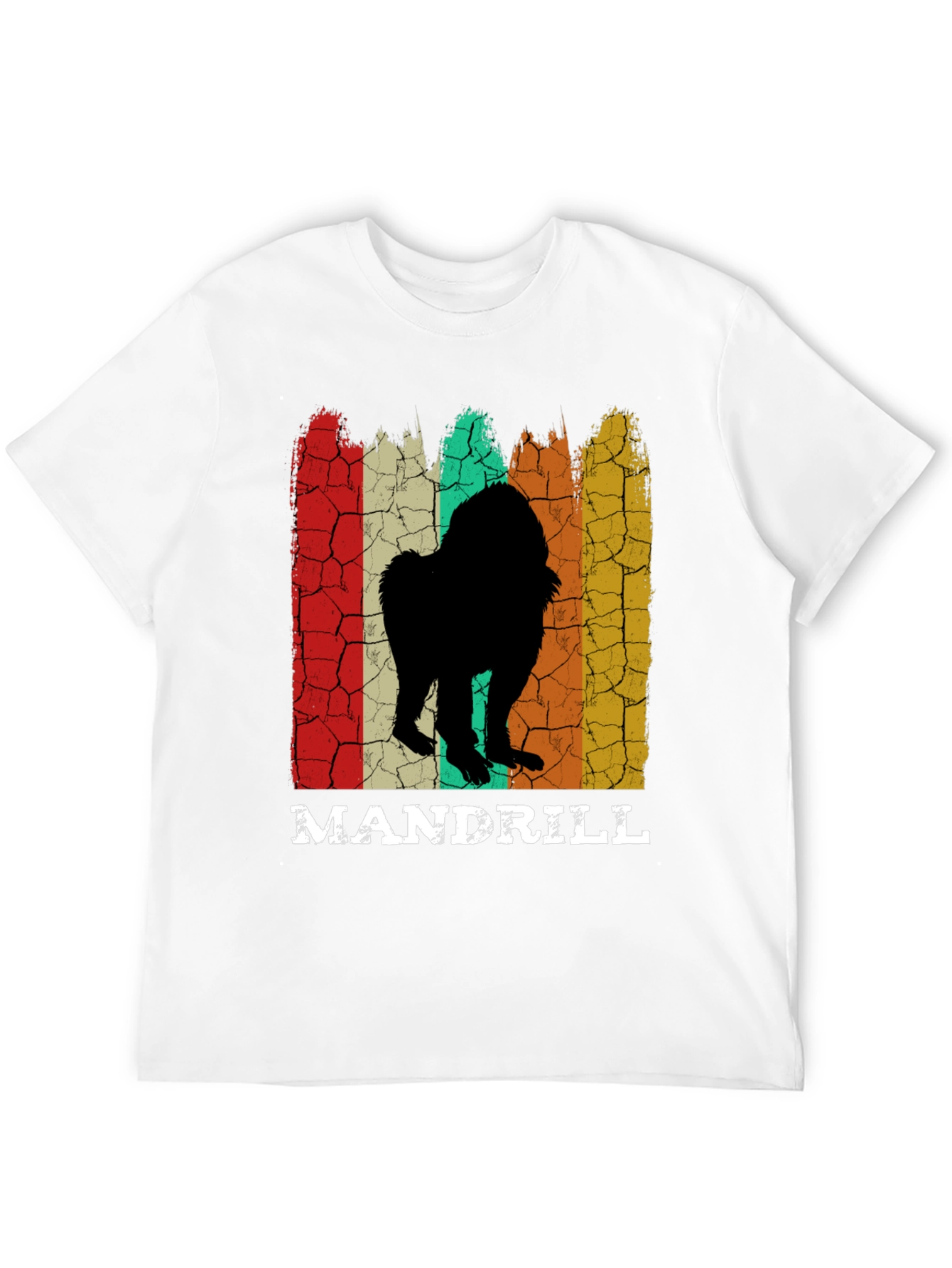 Retro Mandrill Monkey T-Shirt
