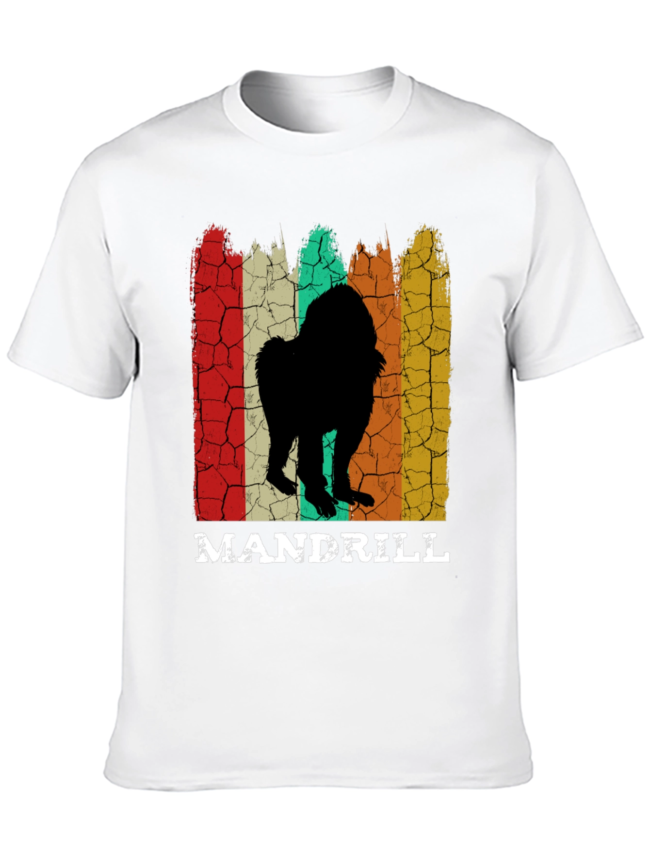 Retro Mandrill Monkey T-Shirt