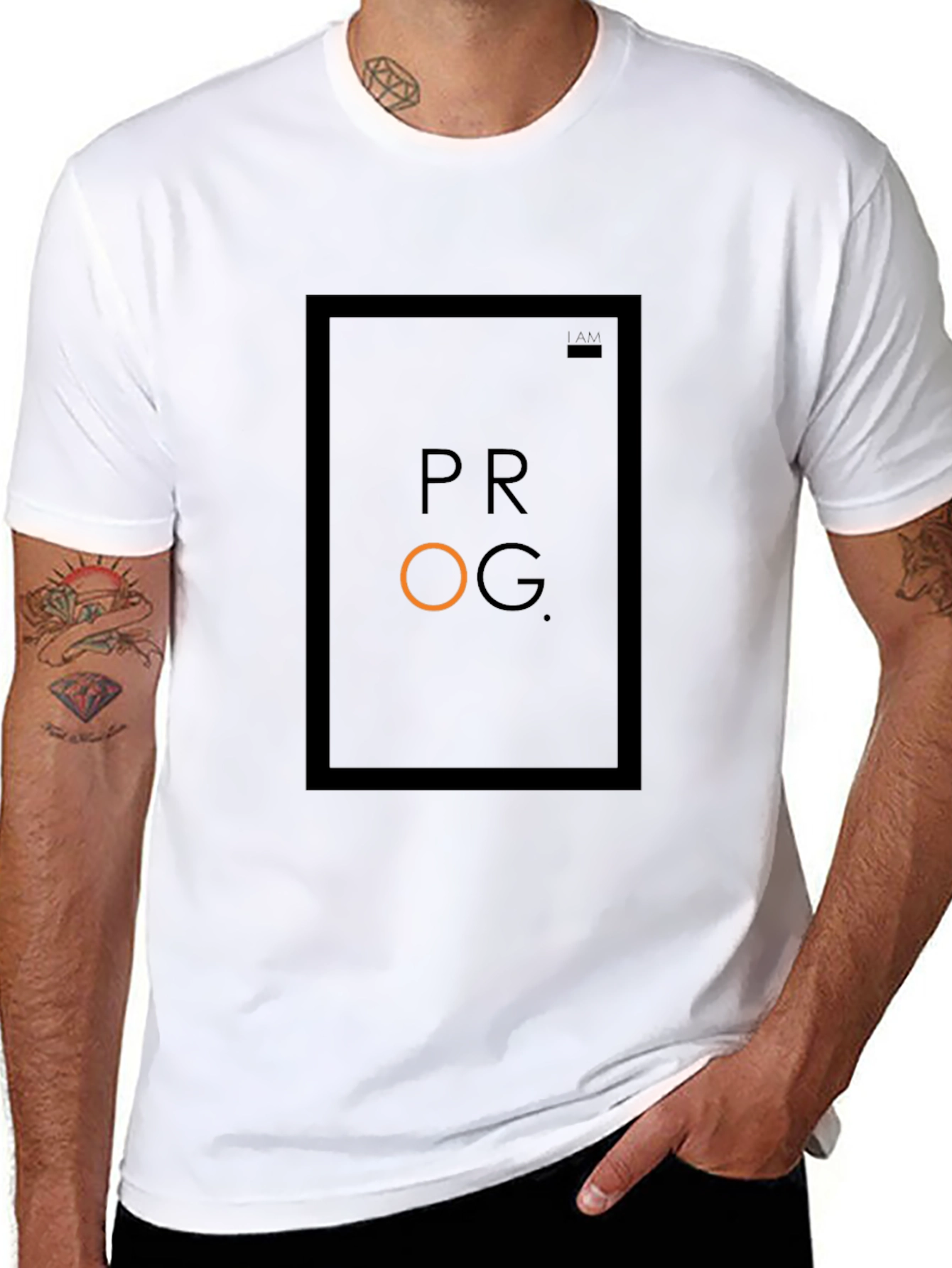 PROG Graphic Print T-Shirt - Modern Style