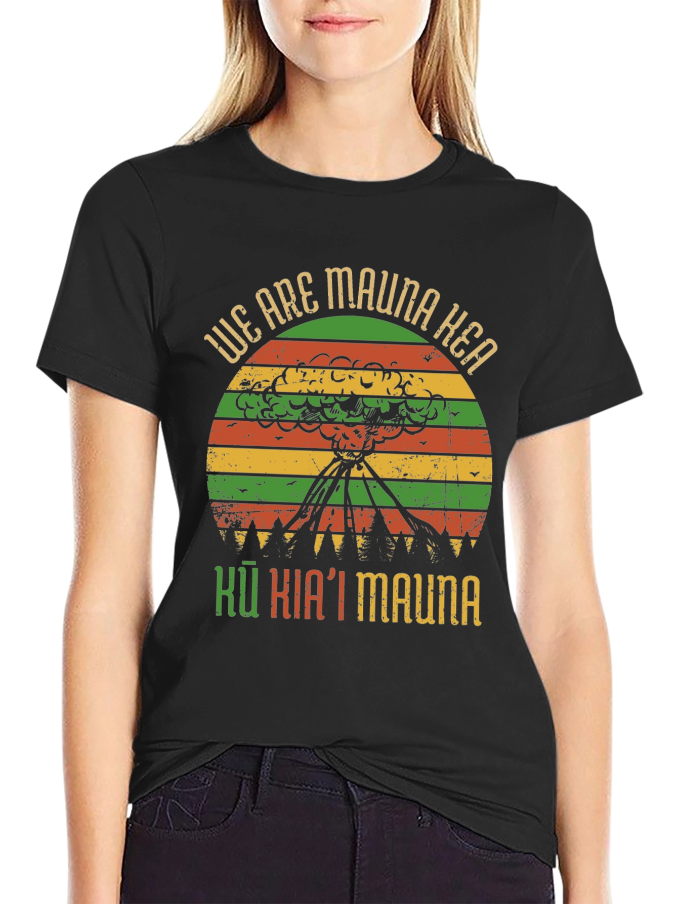 Mauna Kea T-Shirt - Stand for the Mountain