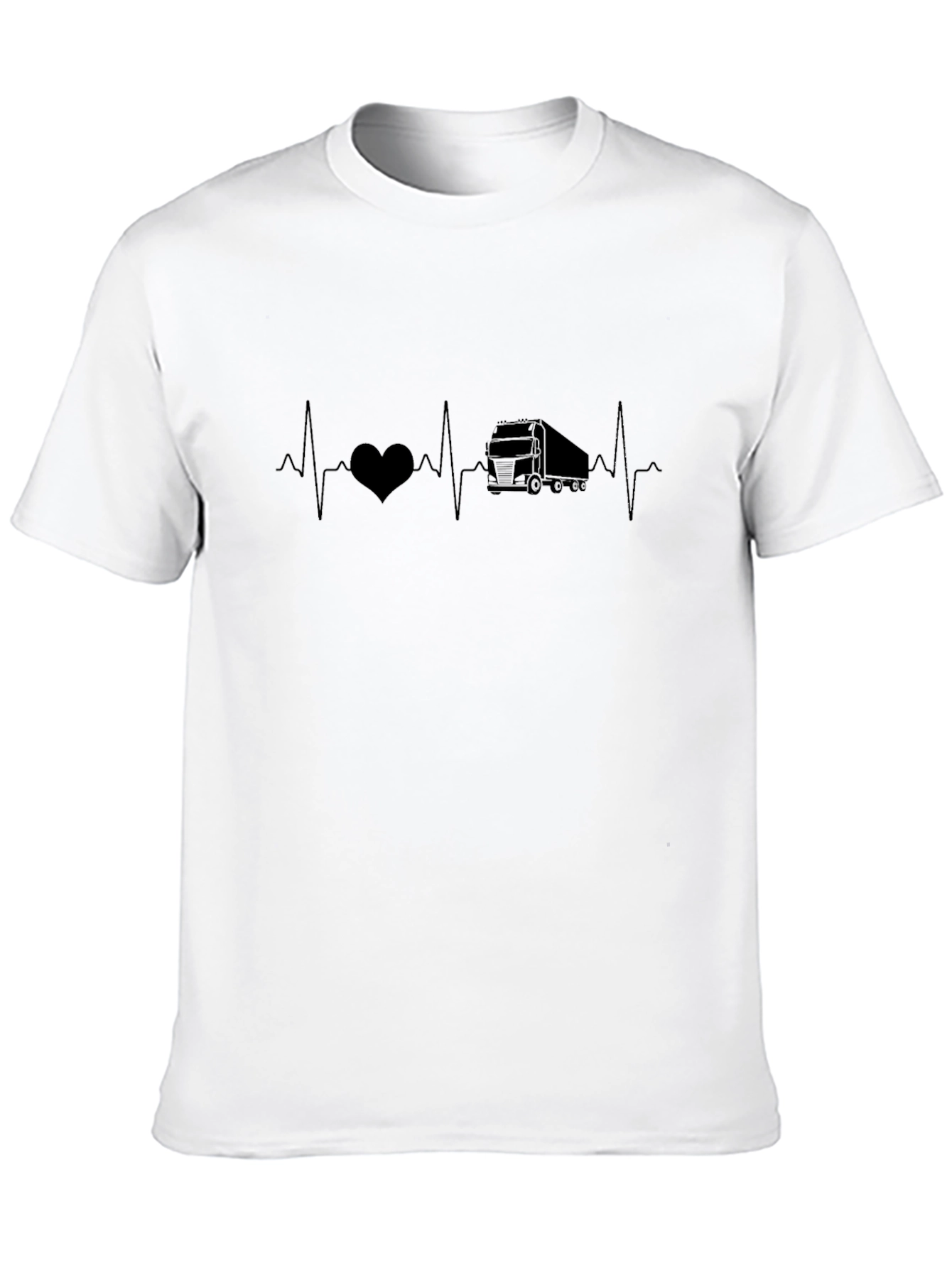 Trucker Heartbeat T-Shirt