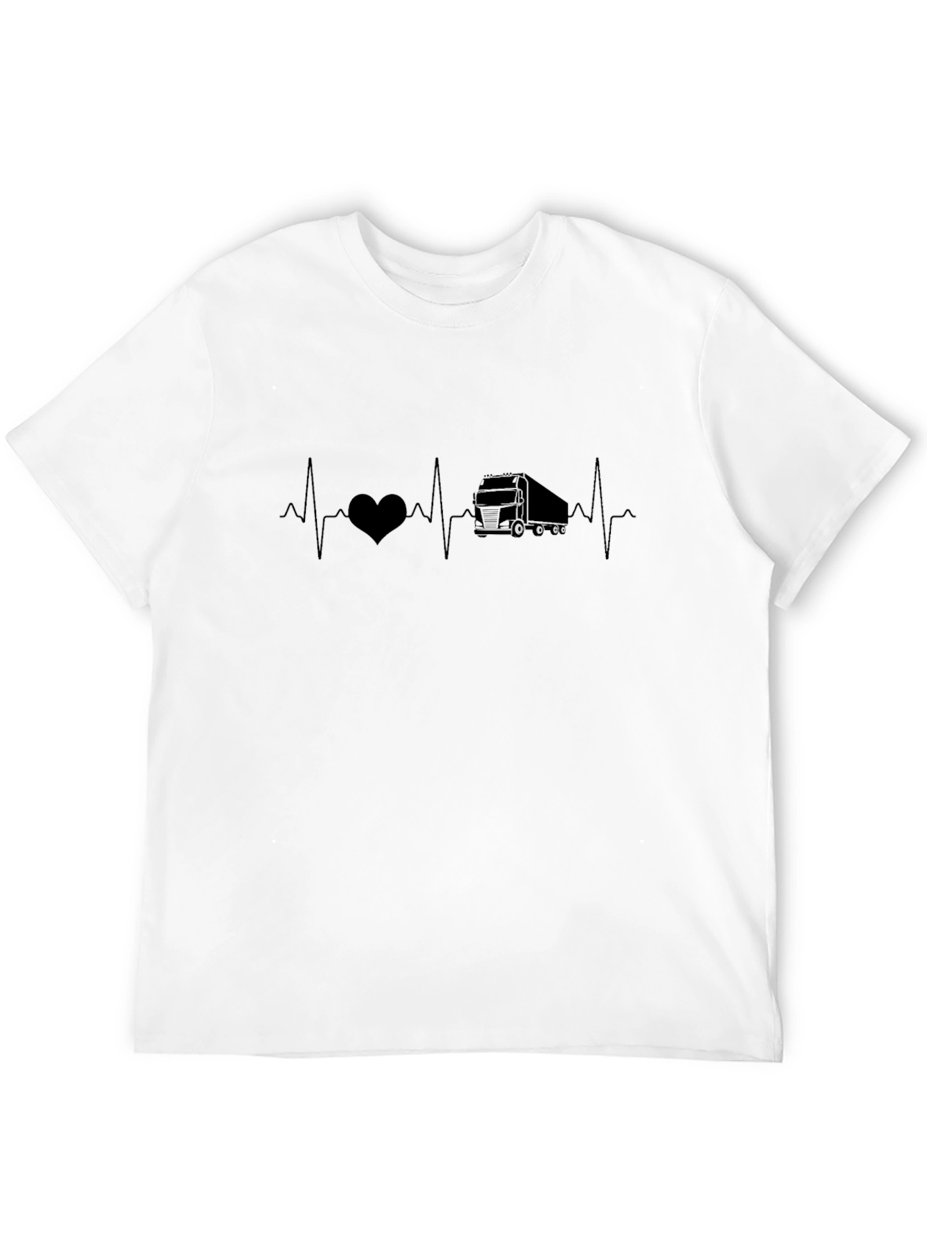 Trucker Heartbeat T-Shirt