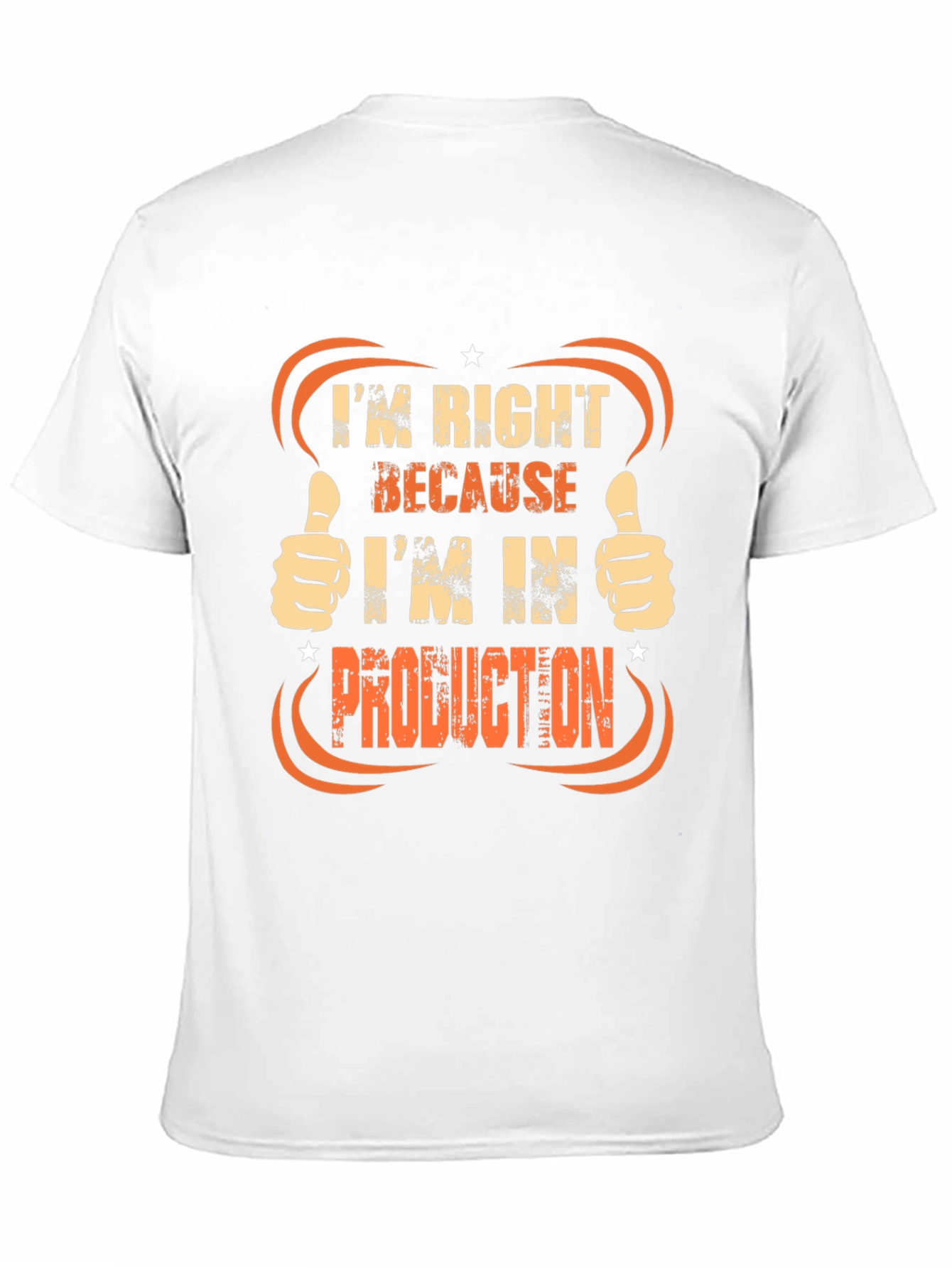 Production T-Shirt: Always Right!