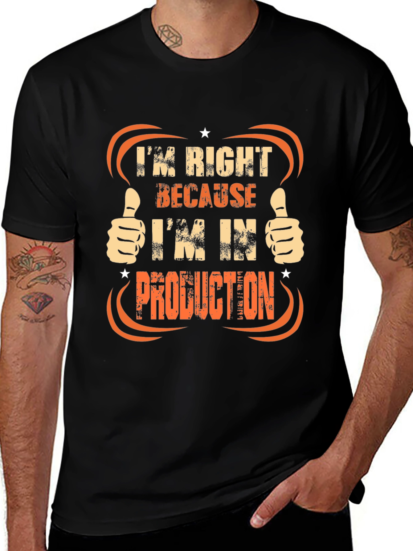 Production T-Shirt: Always Right!