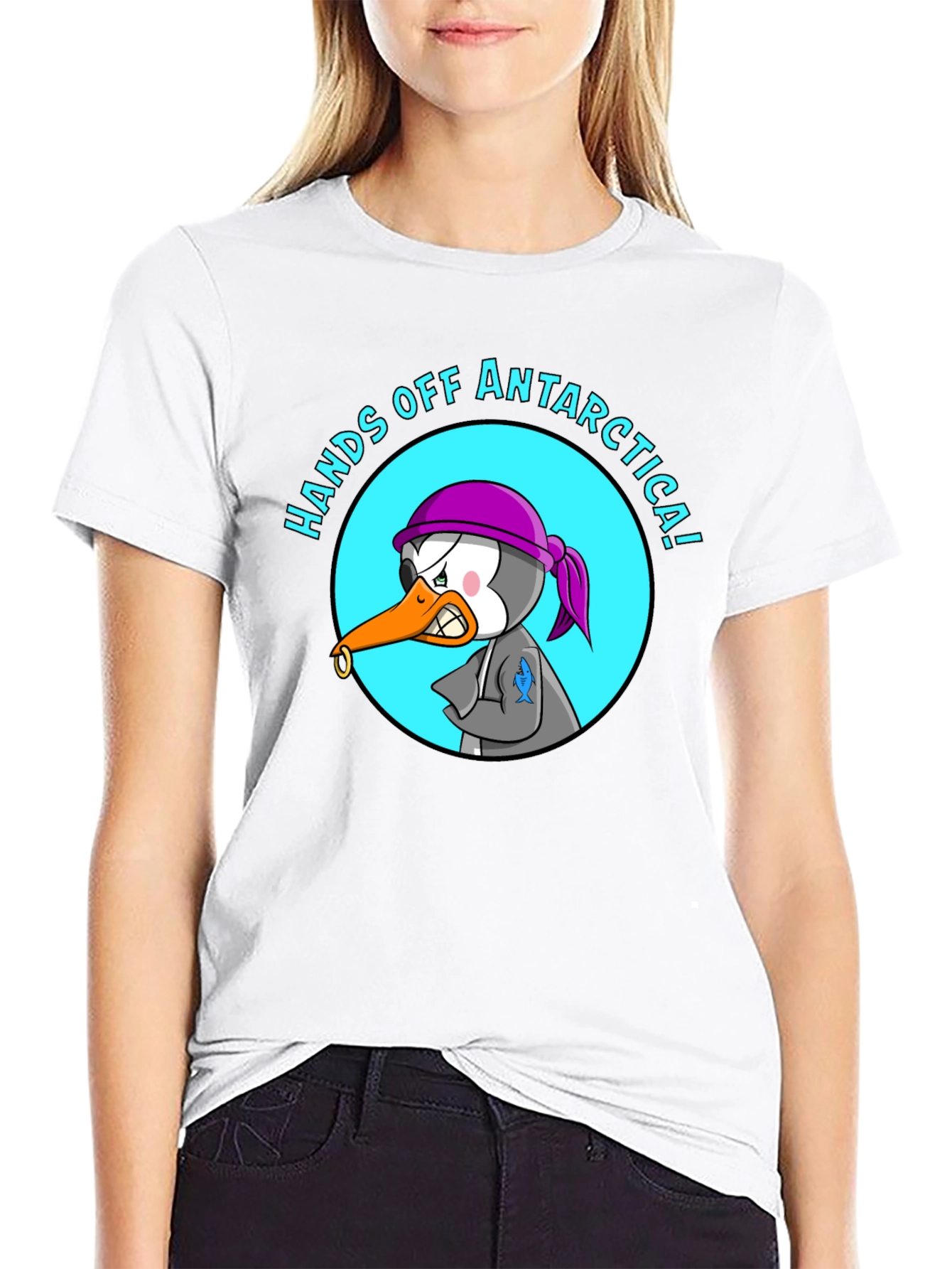 Hands Off Antarctica Graphic T-Shirt