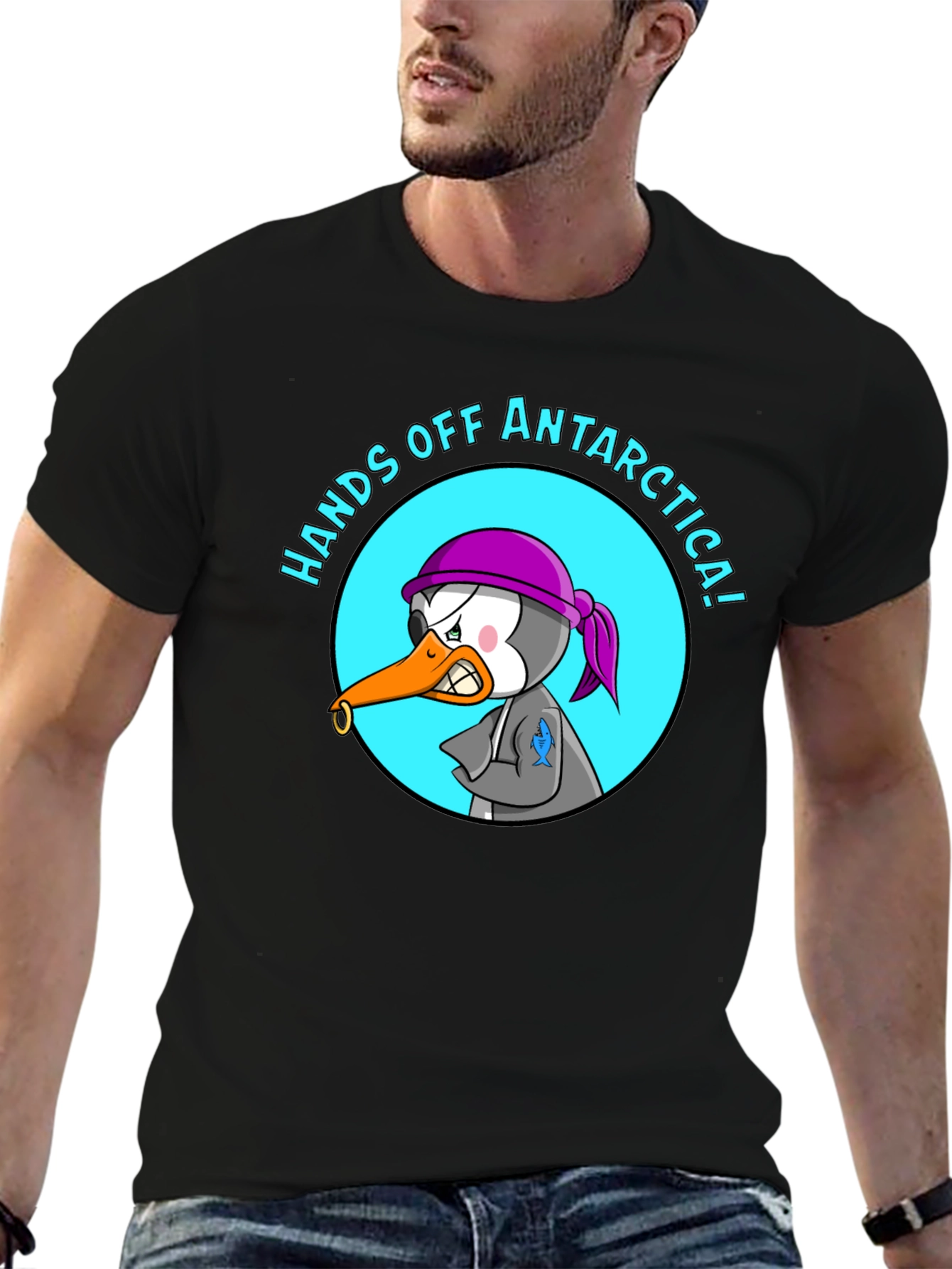 Hands Off Antarctica Graphic T-Shirt