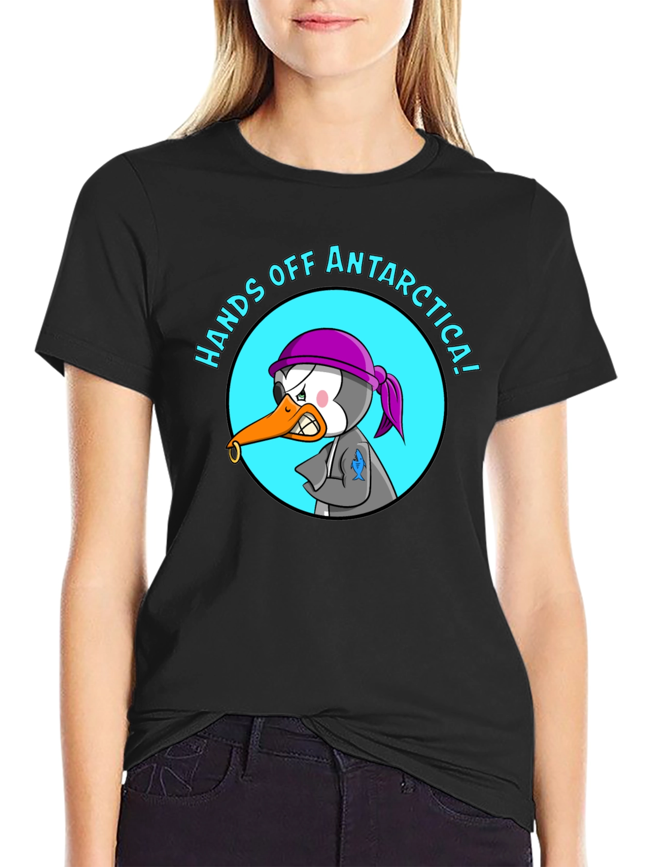 Hands Off Antarctica Graphic T-Shirt
