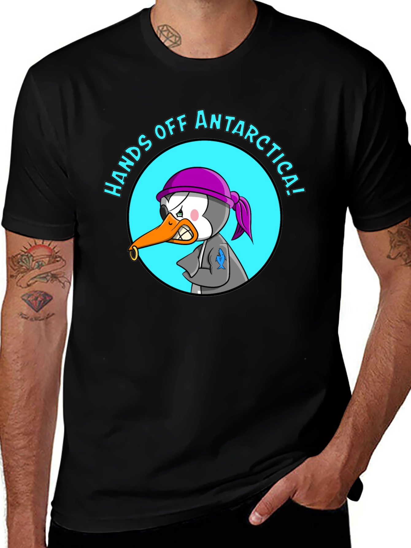 Hands Off Antarctica Graphic T-Shirt