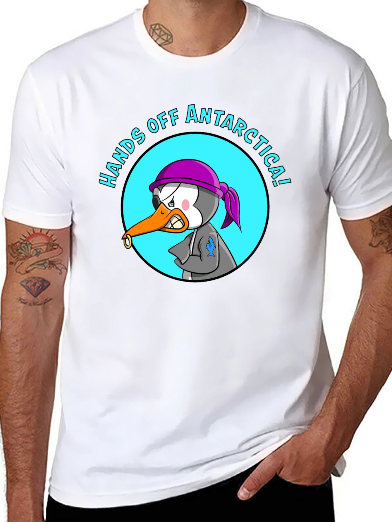 Hands Off Antarctica Graphic T-Shirt