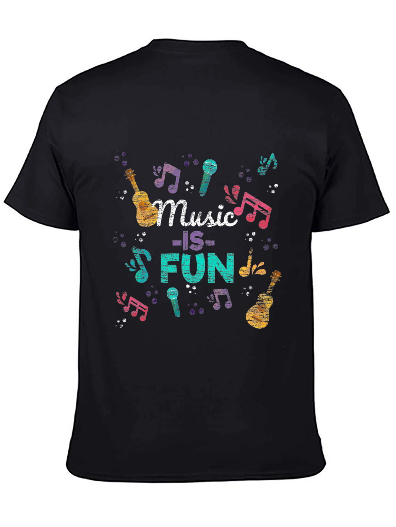 Music Is Fun Graphic T-Shirt