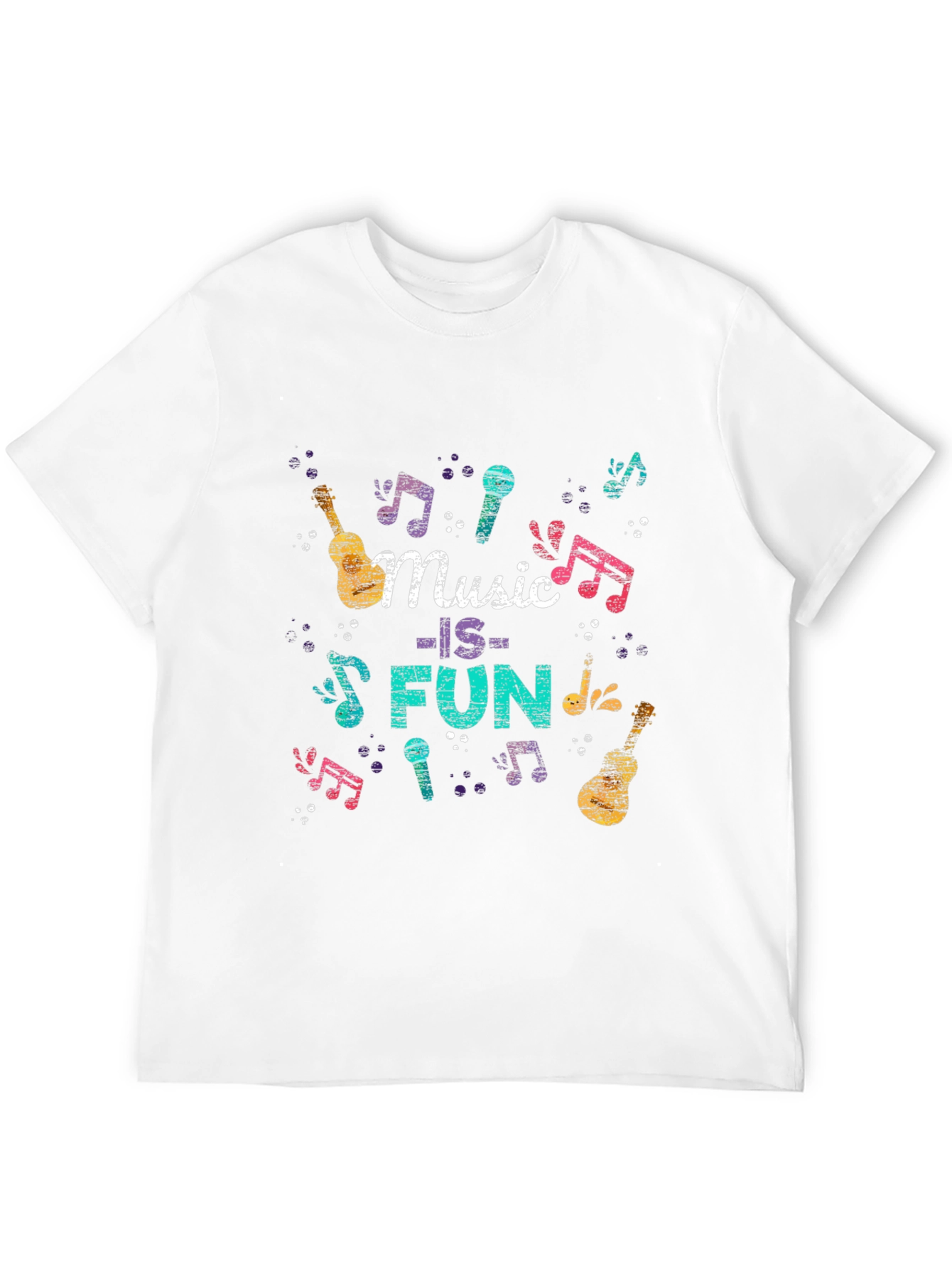 Music Is Fun Graphic T-Shirt