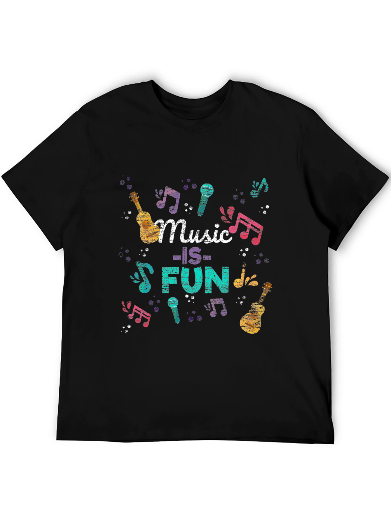 Music Is Fun Graphic T-Shirt