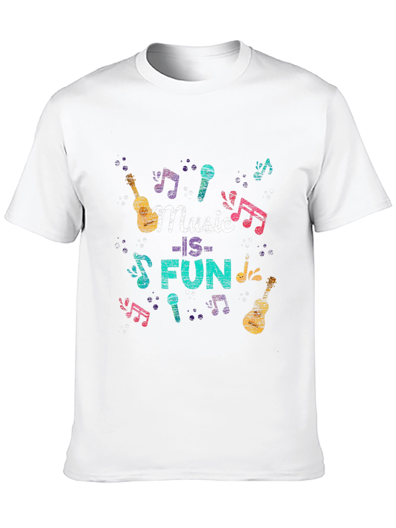 Music Is Fun Graphic T-Shirt