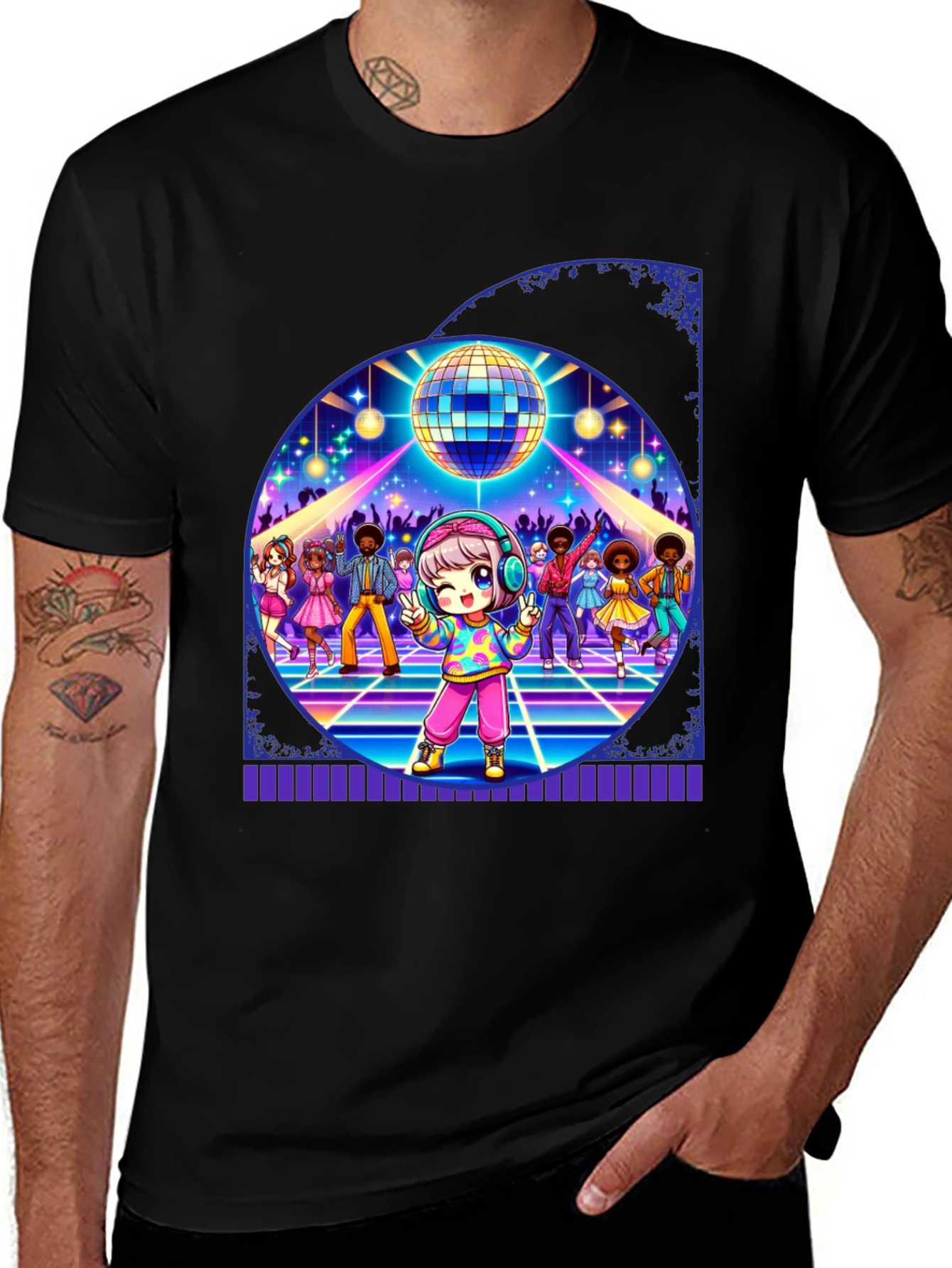 Retro Disco Dance T-Shirt