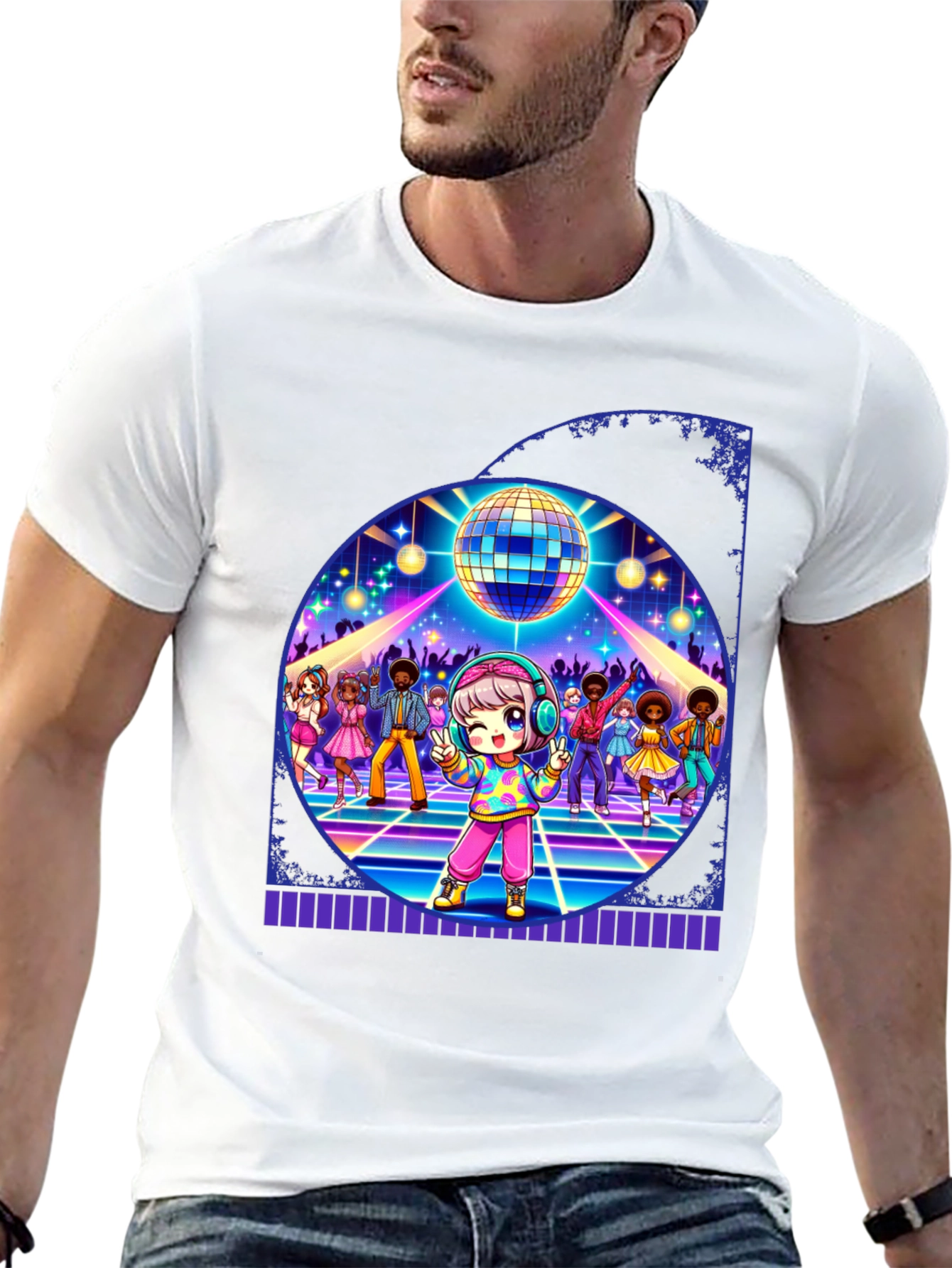 Retro Disco Dance T-Shirt