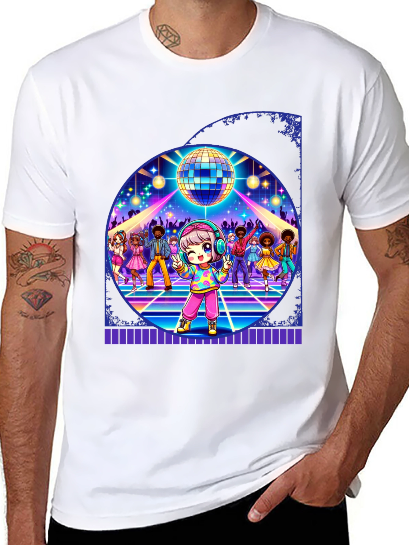 Retro Disco Dance T-Shirt
