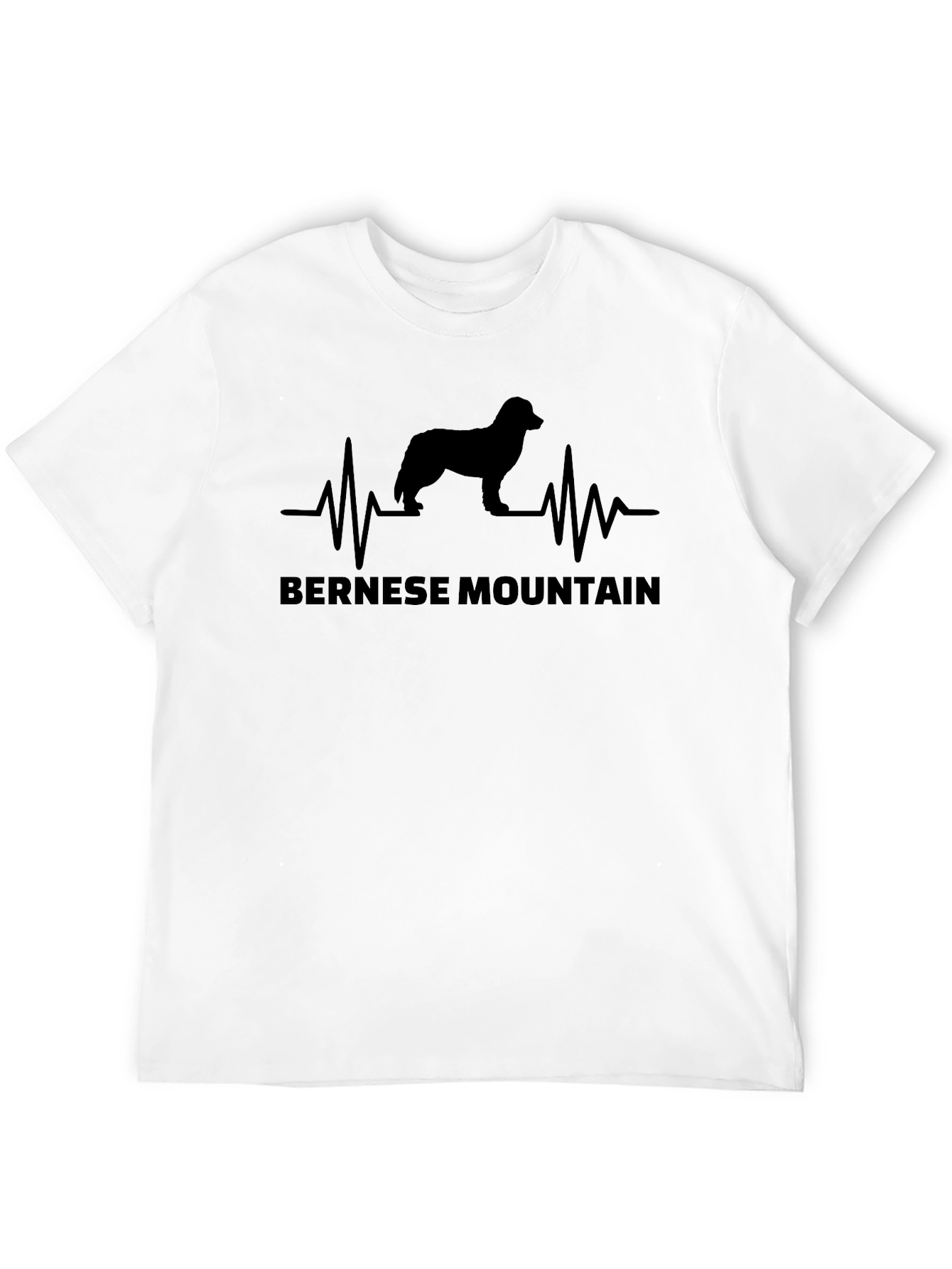 Bernese Mountain Dog Heartbeat T-Shirt