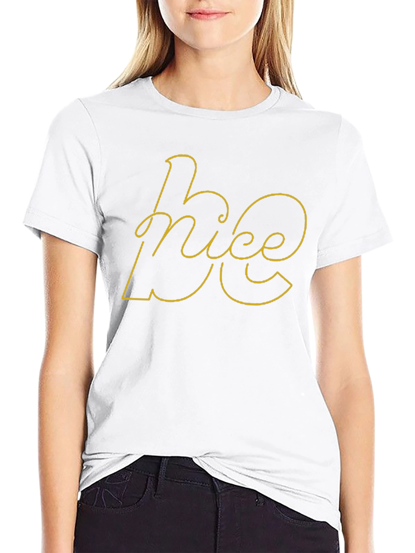 KC Nice Graphic Black Tee