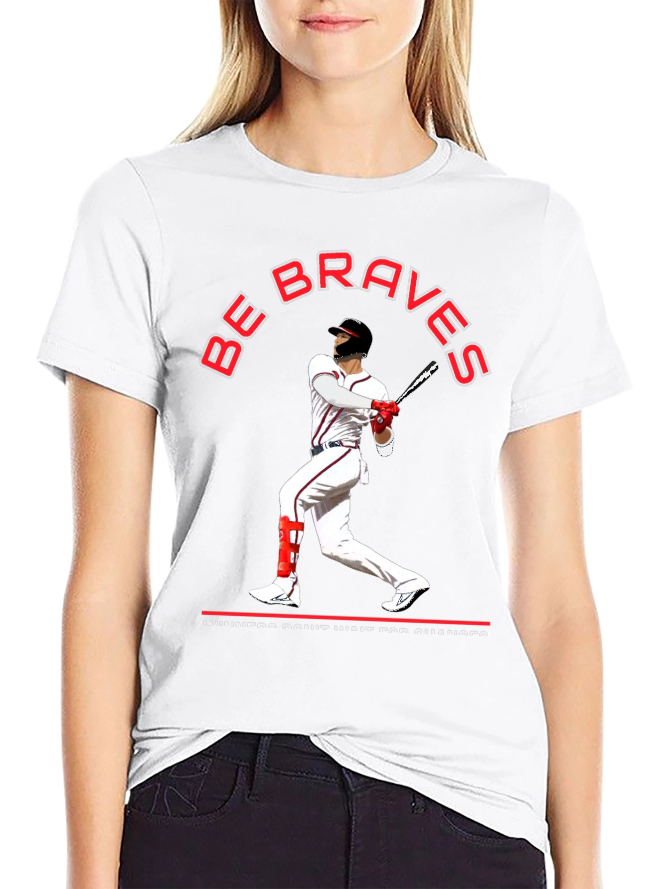 Be Braves T-Shirt - Baseball Fan Apparel