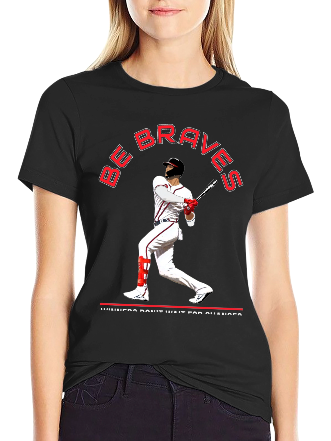 Be Braves T-Shirt - Baseball Fan Apparel