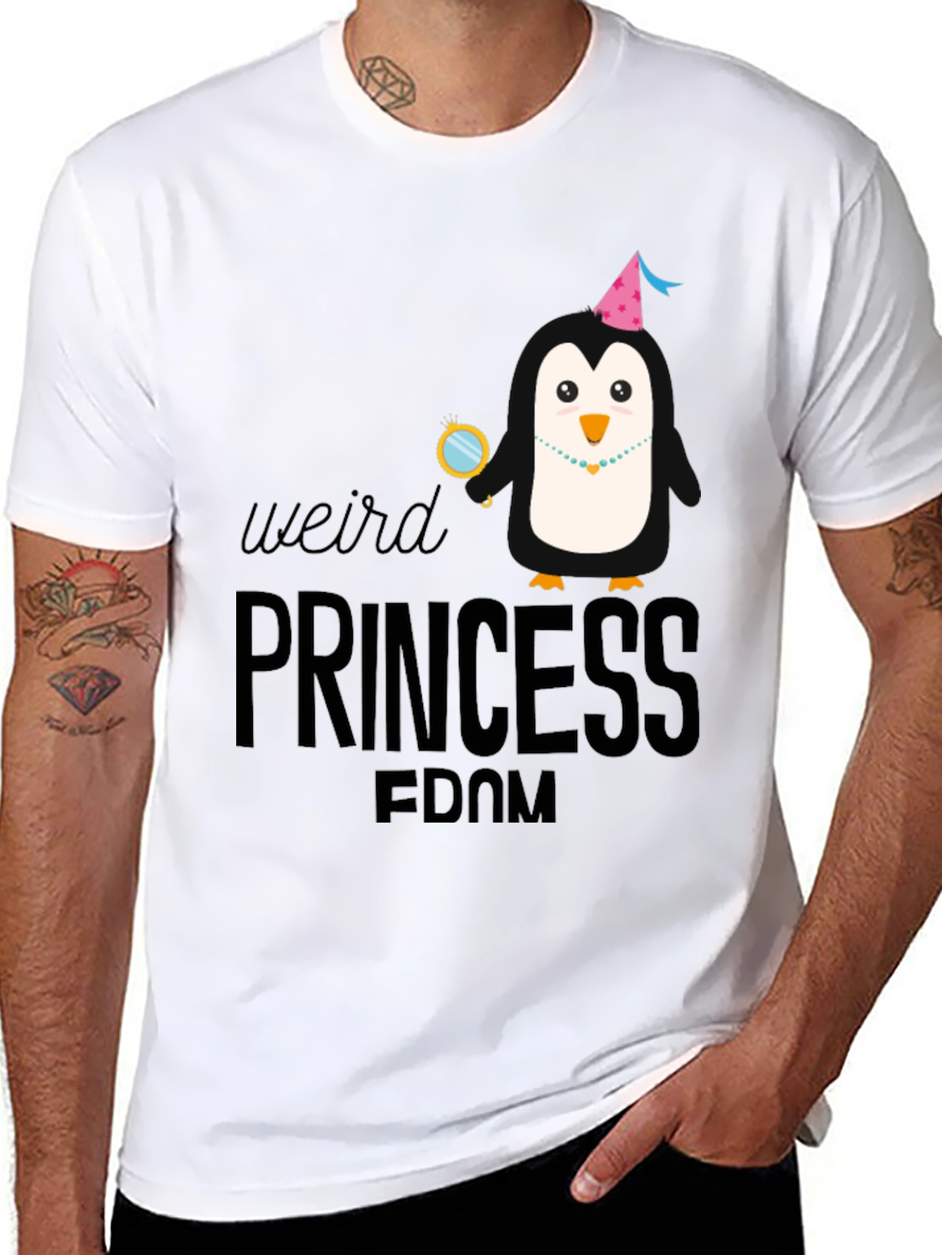 Weird Princess Fandom Black T-Shirt