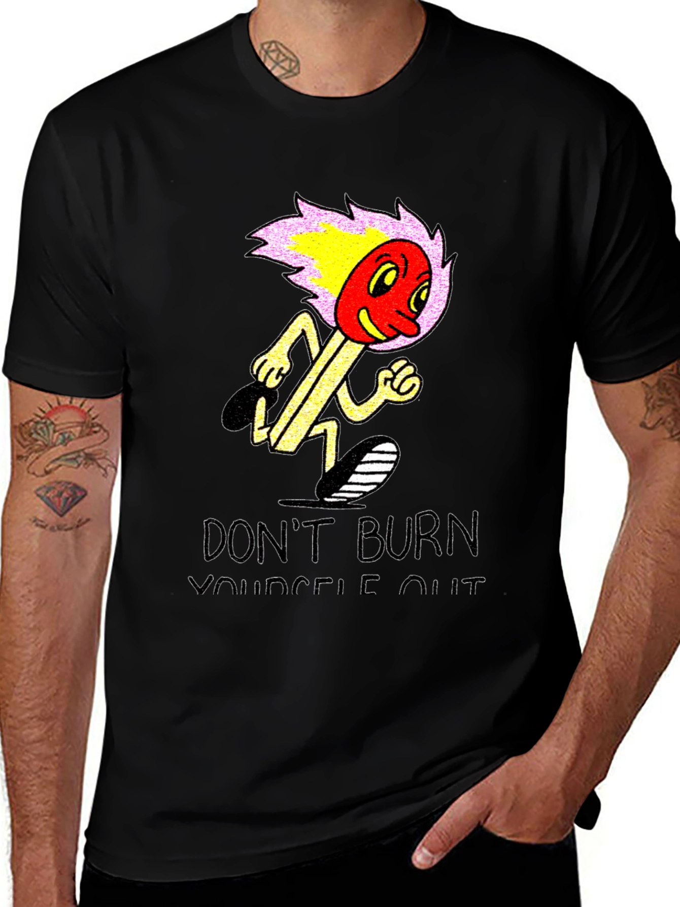 Dont Burn Yourself Out Graphic Tee
